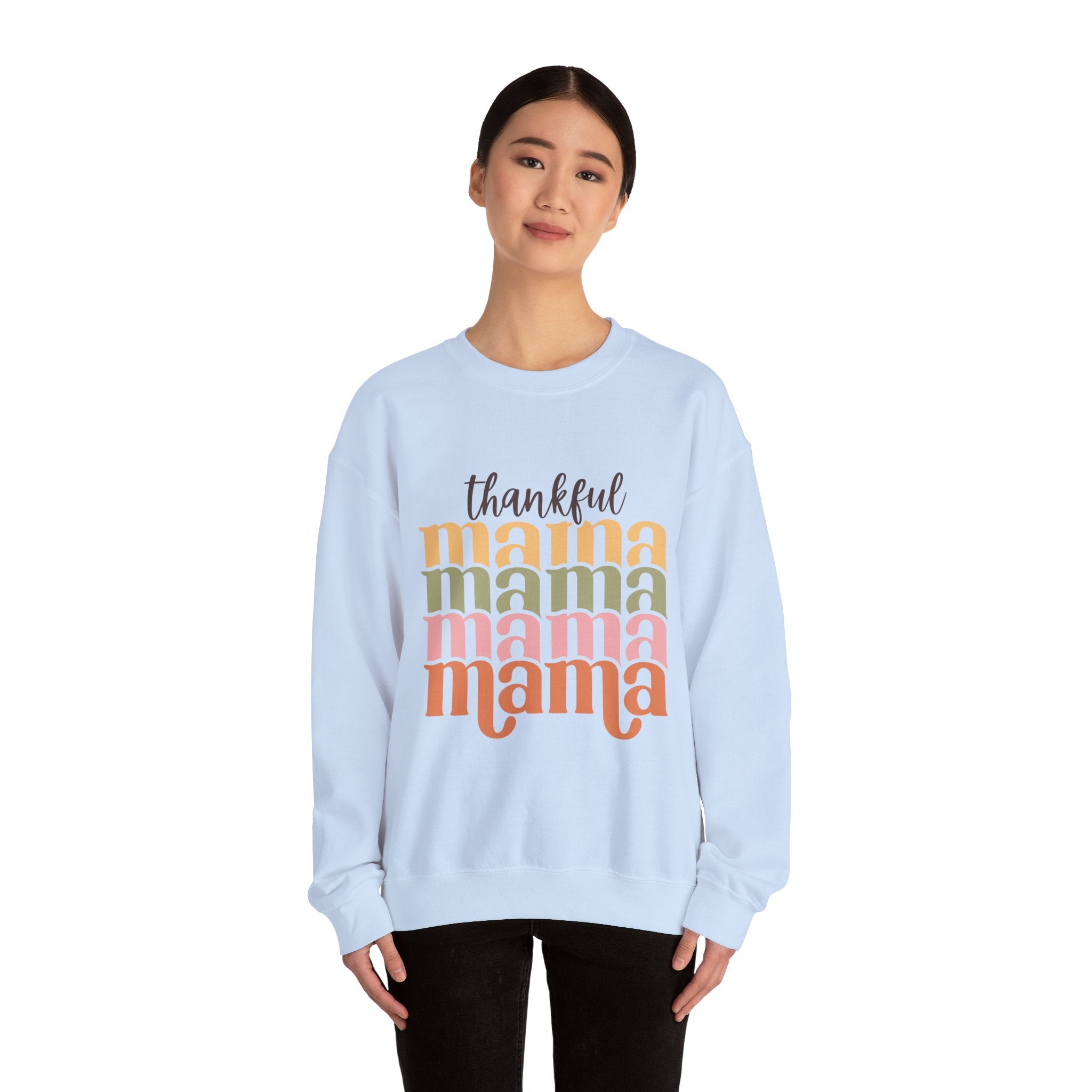 Thankful Mama Thanksgiving Sweatshirt