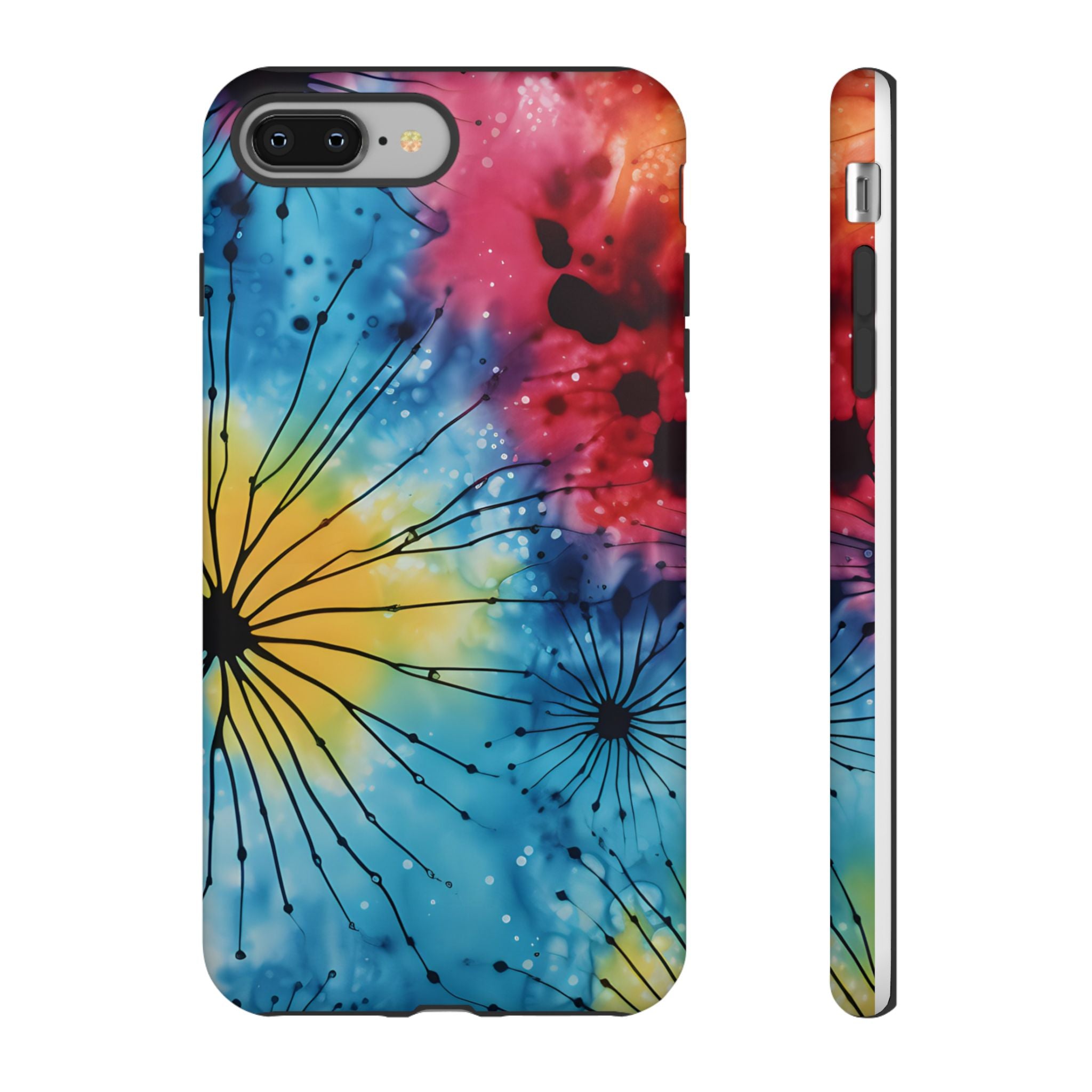 Cosmic Bloom Hexagon Stone iPhone Case