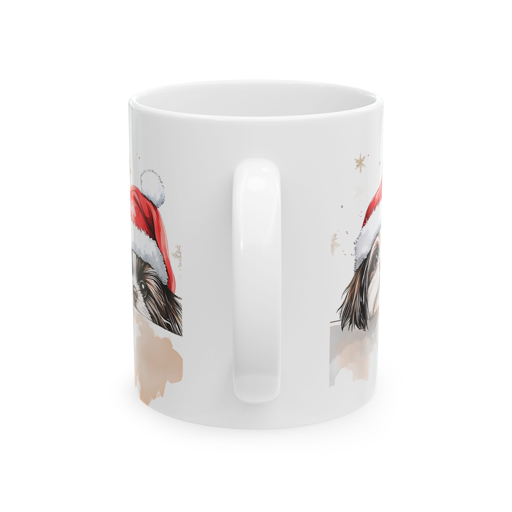 Shih Tzu Santa Mug: Christmas Cheer