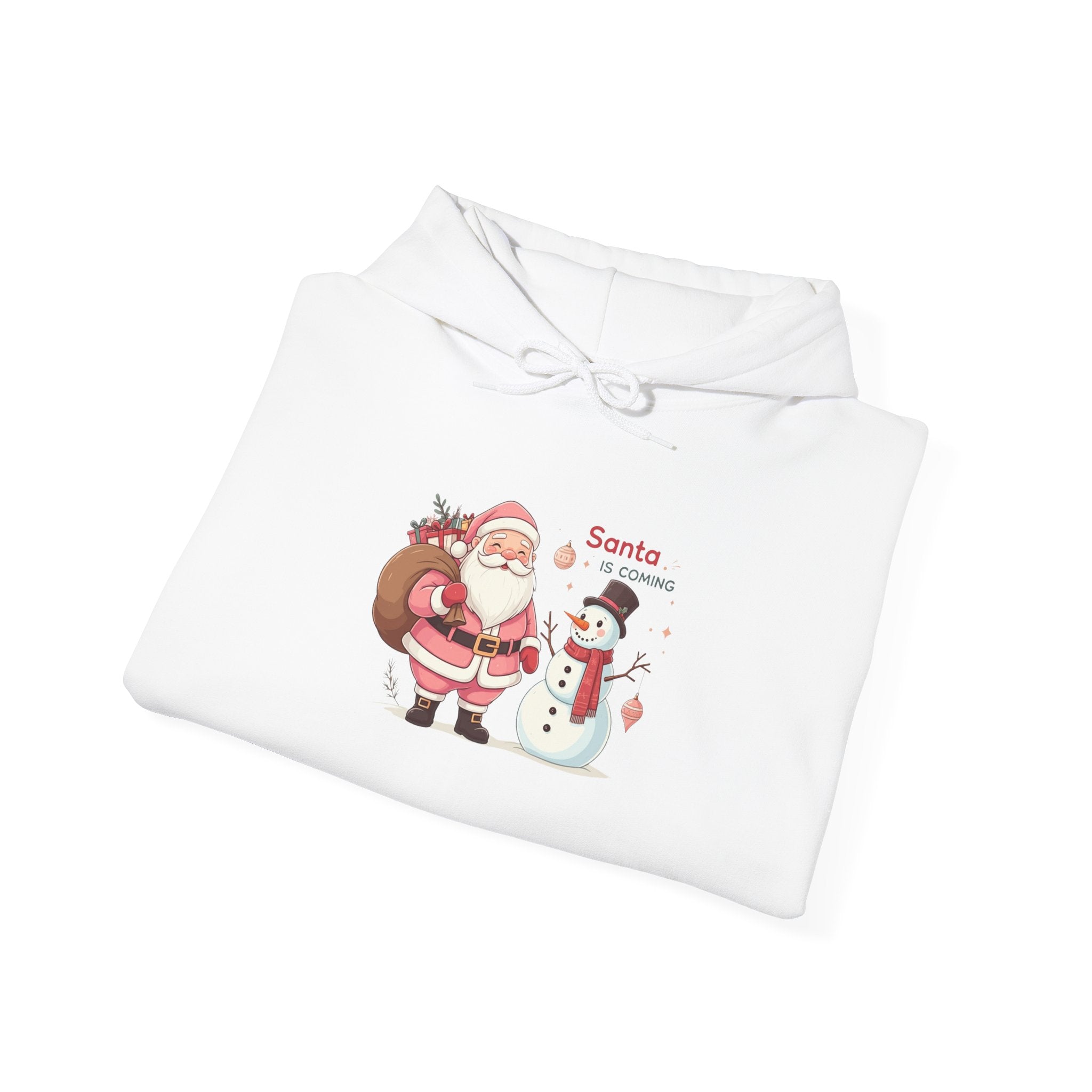 Pink Santa Christmas Hoodie