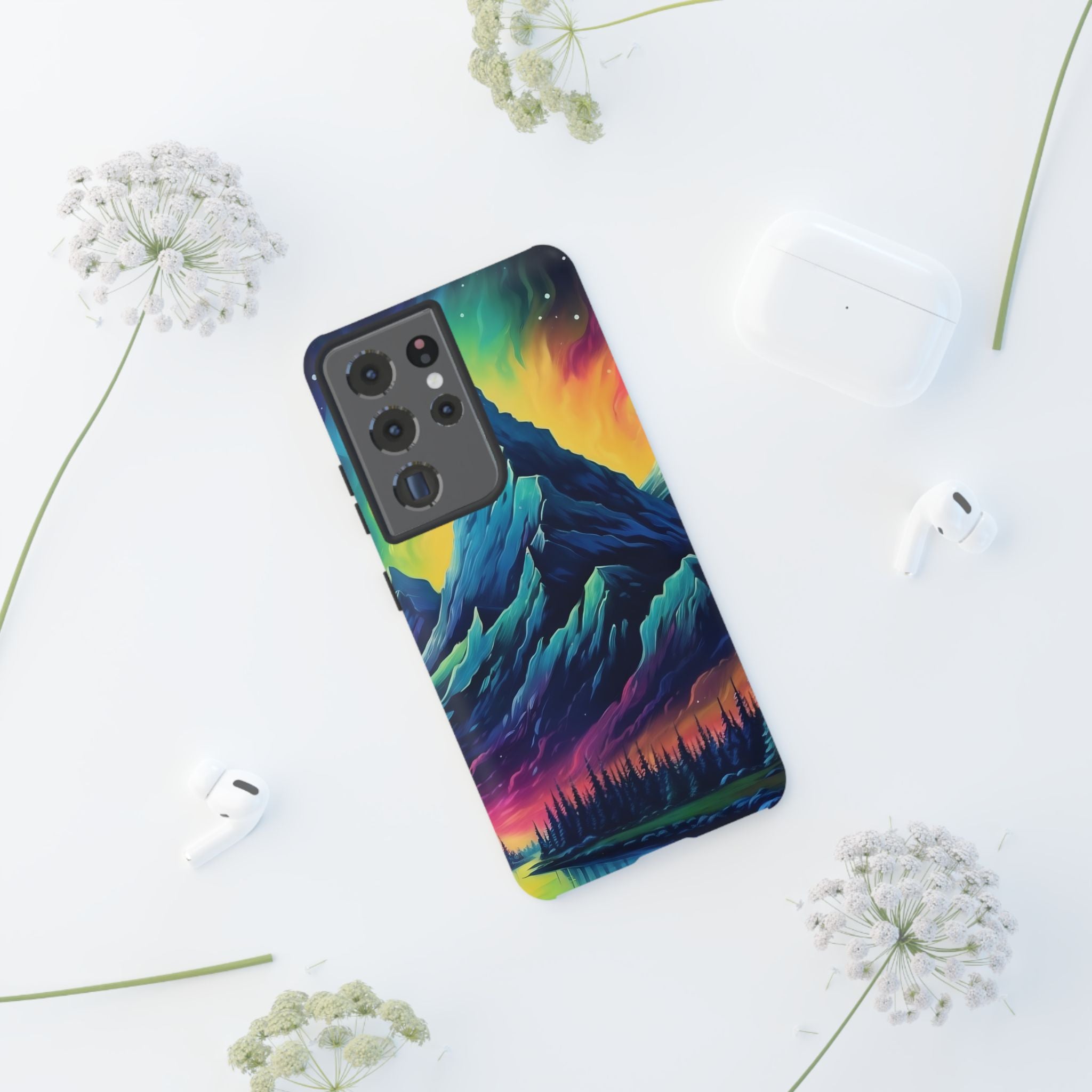 Aurora Mountain Samsung Case