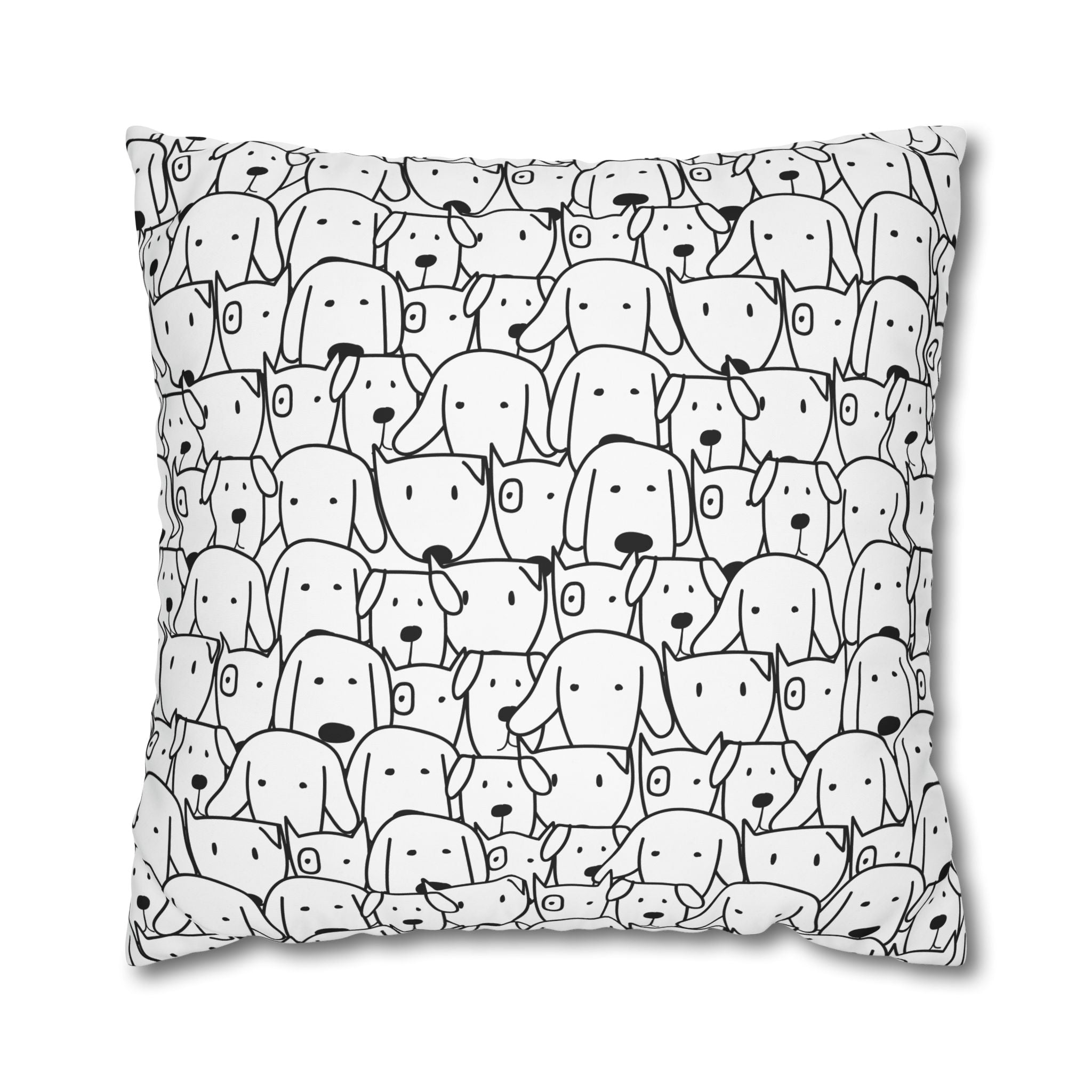 Cute Cartoon Dogs Pillowcase - Kids