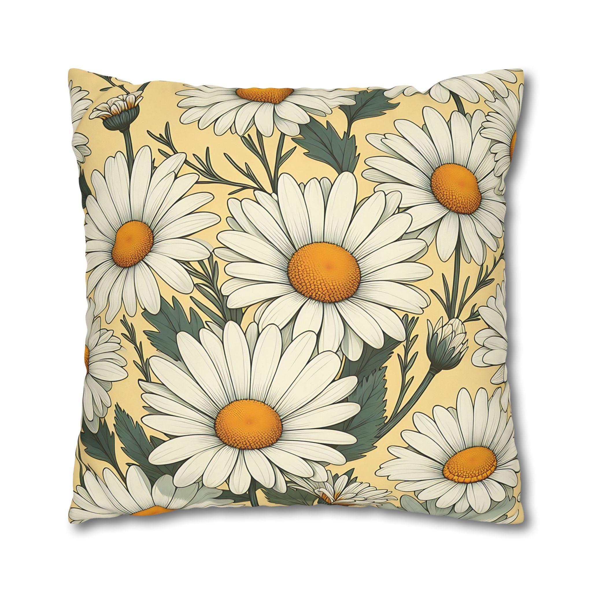 Daisy Delight Pillowcase - Botanical Floral