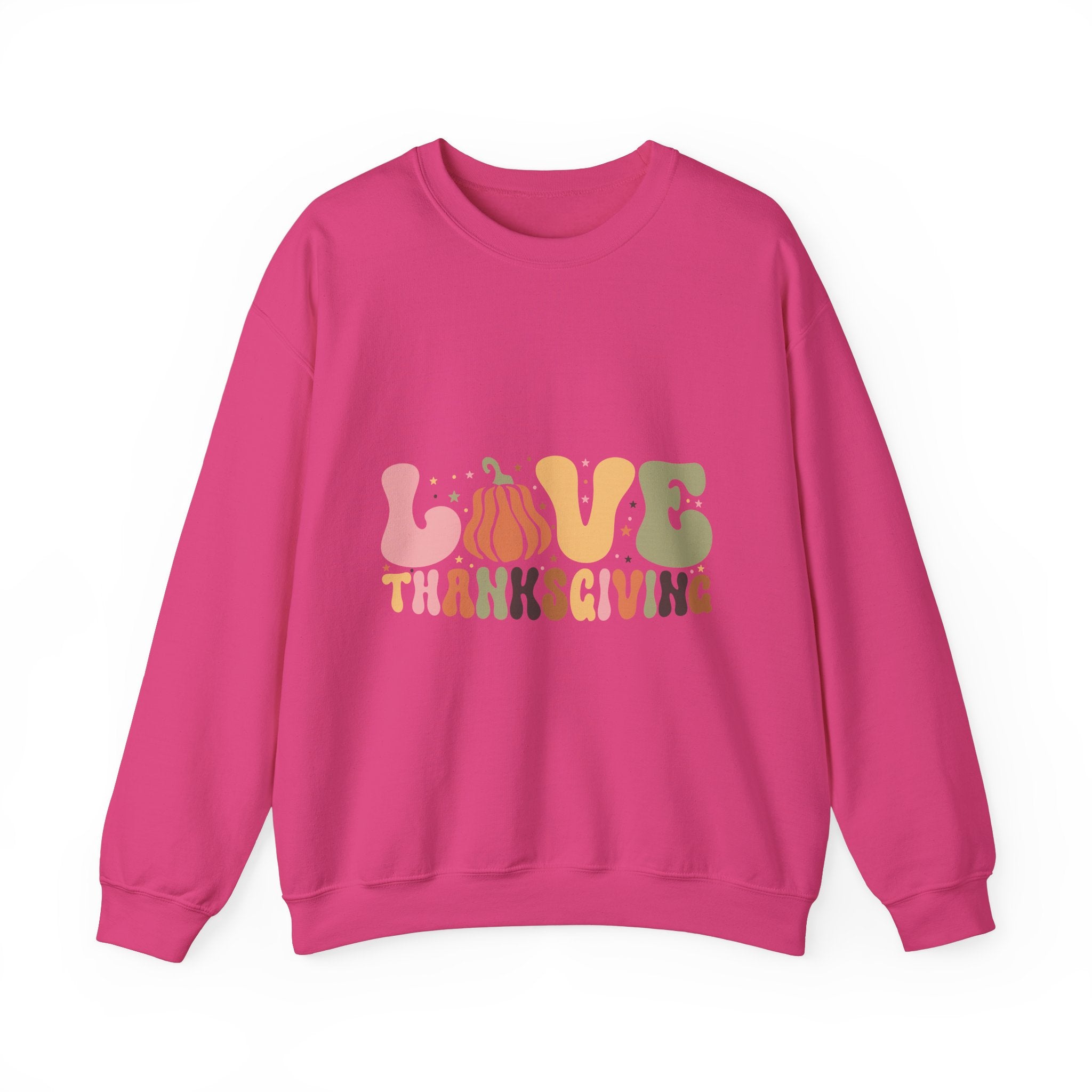 Retro Love Thanksgiving Sweatshirt