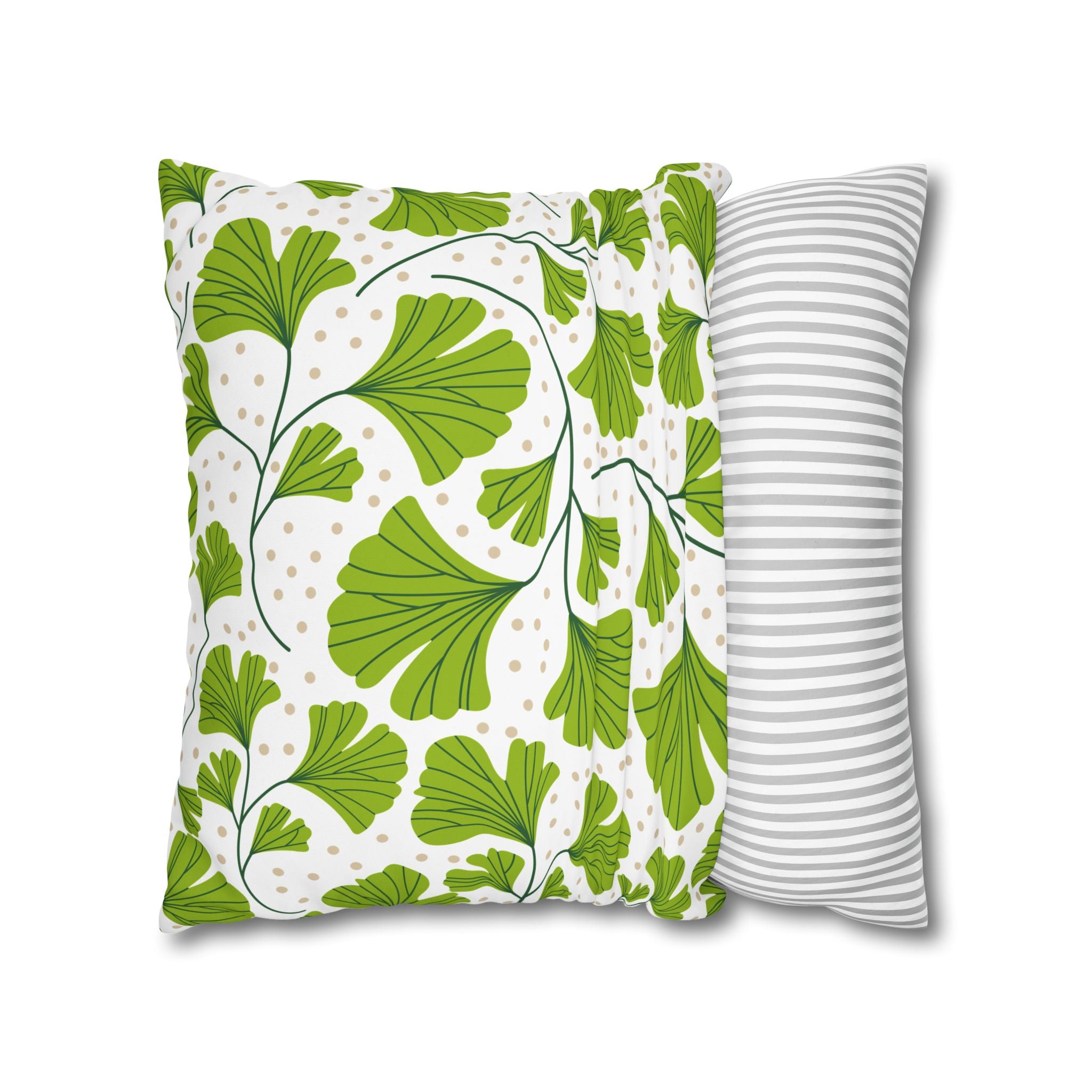 Ginkgo Biloba Pillowcase - Modern Botanical