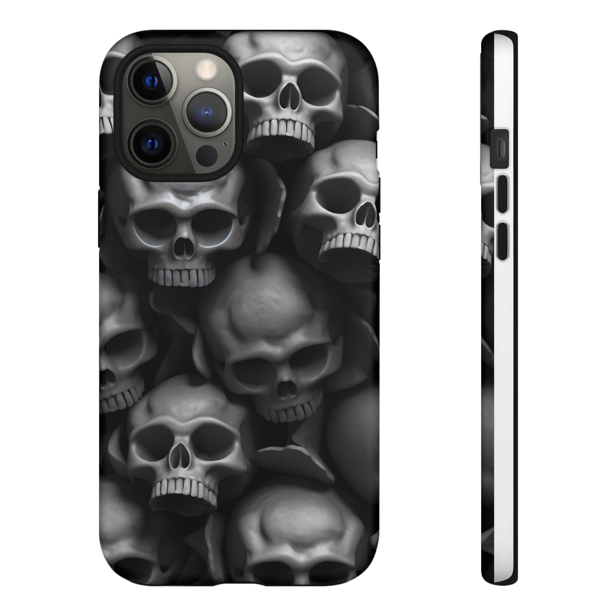 Memento Mori: Hexagon Stone iPhone Case