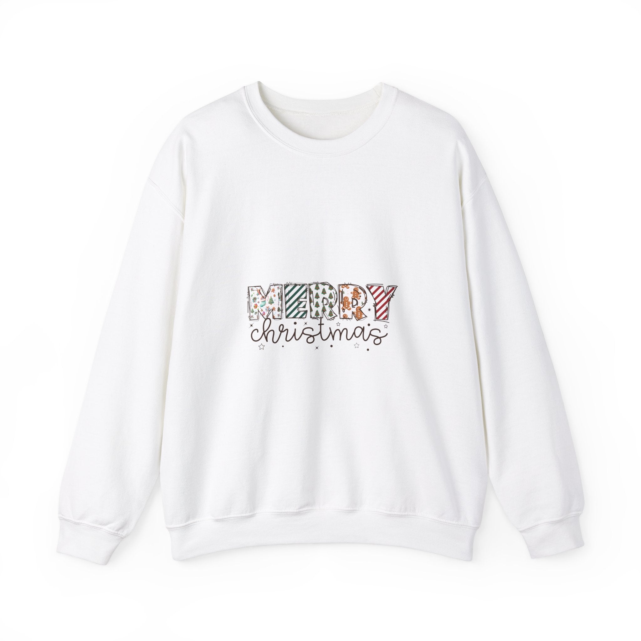 Merry Christmas Pattern Sweatshirt