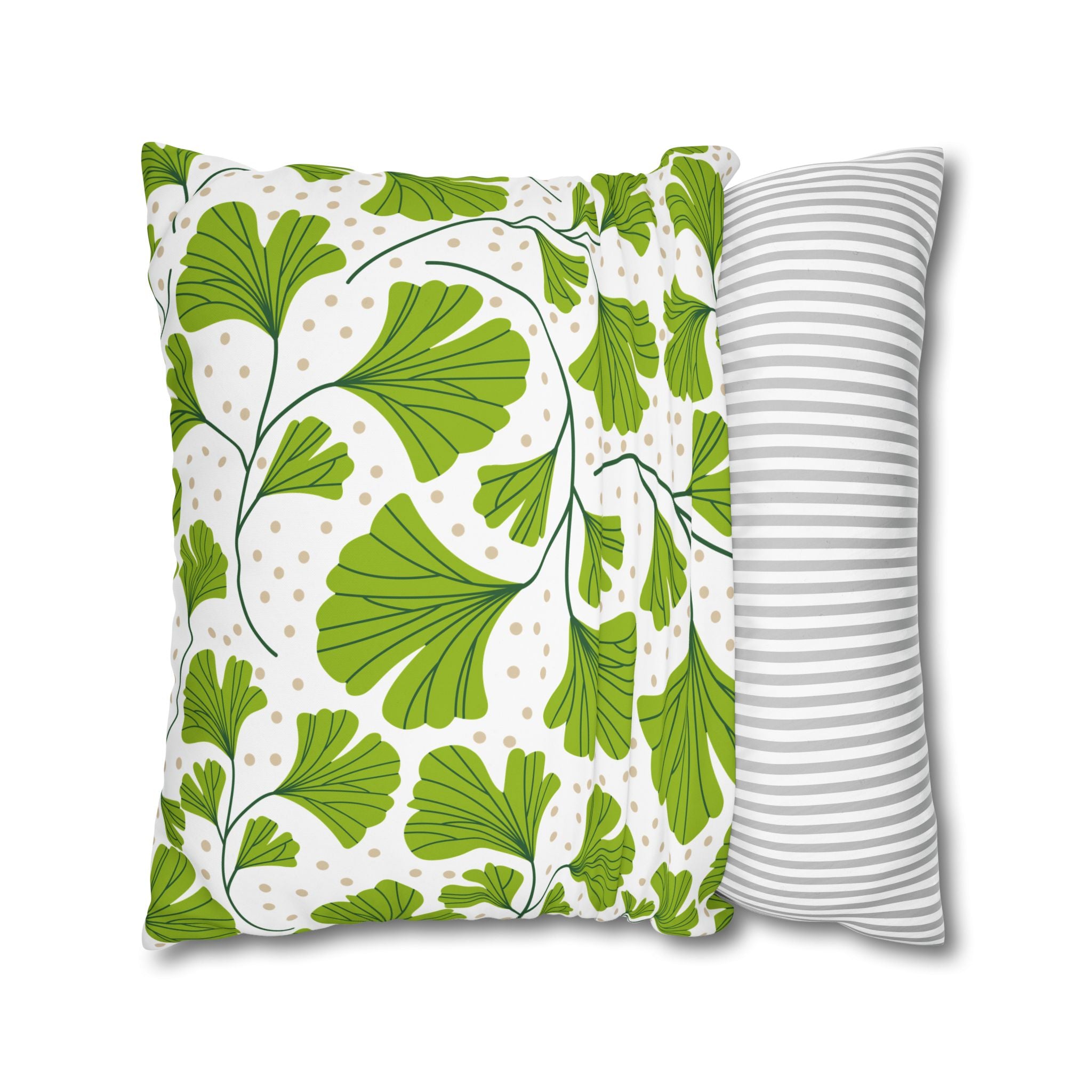 Ginkgo Biloba Pillowcase - Modern Botanical