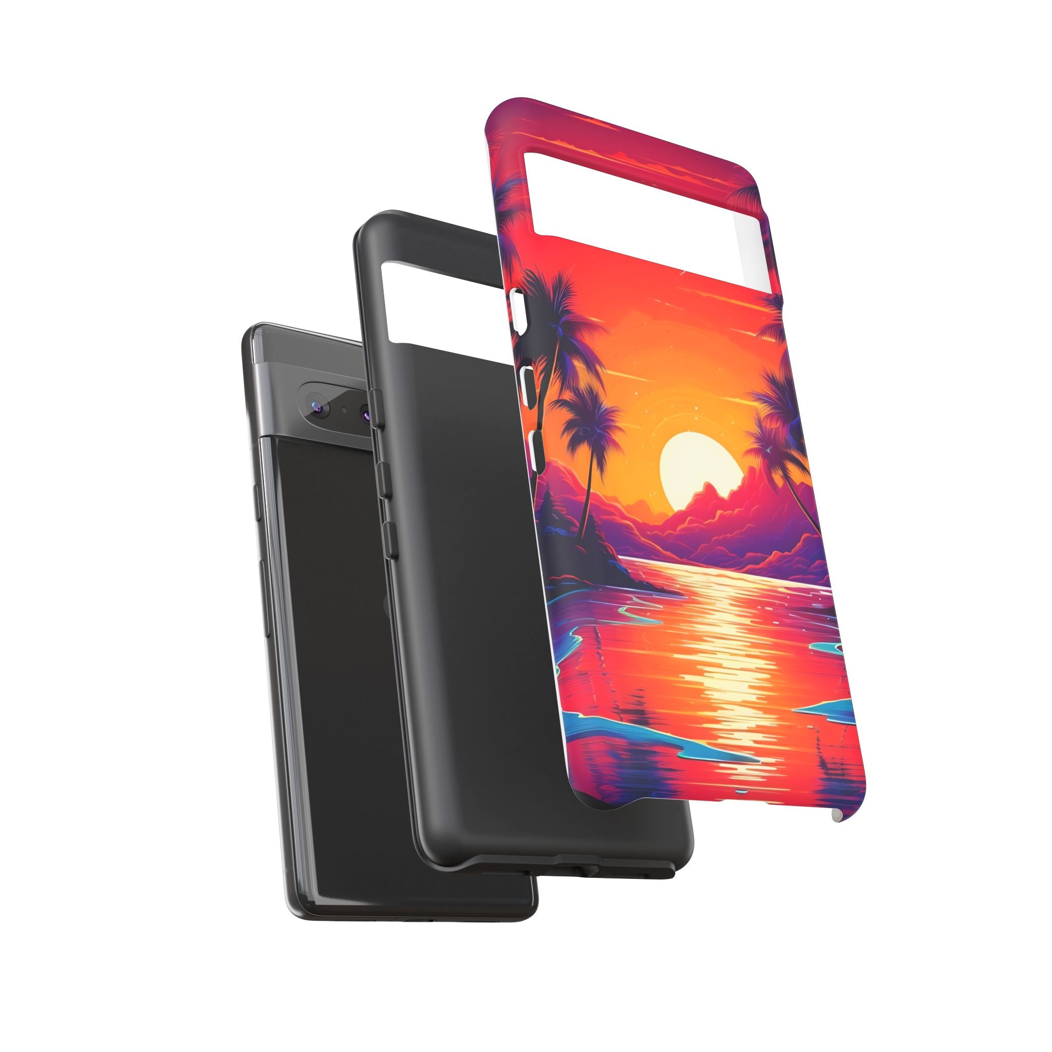 Sunset Beach Google Pixel Case (All Models) - Tropical Vibe