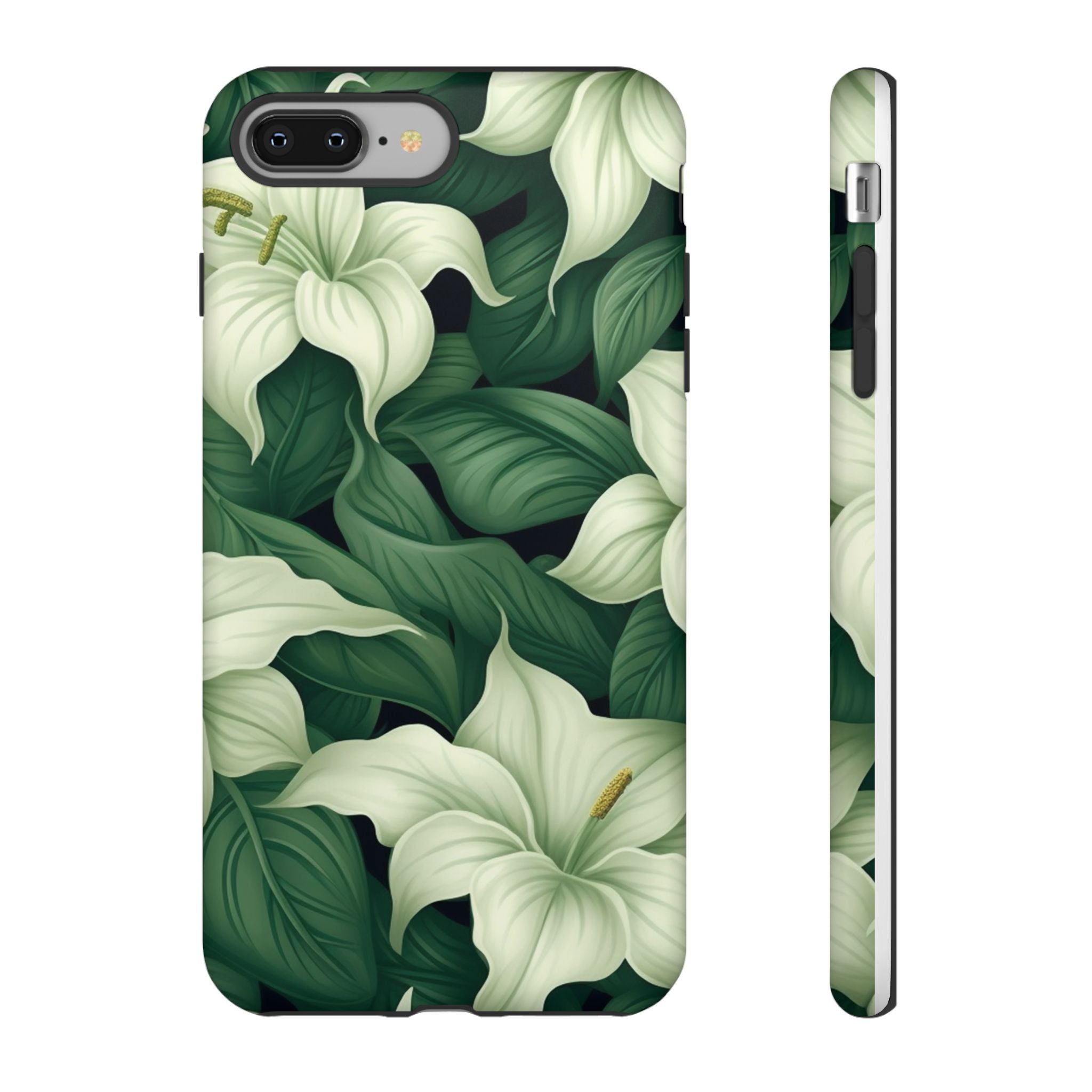 Luxurious Lily iPhone Case - Hexagon Stone