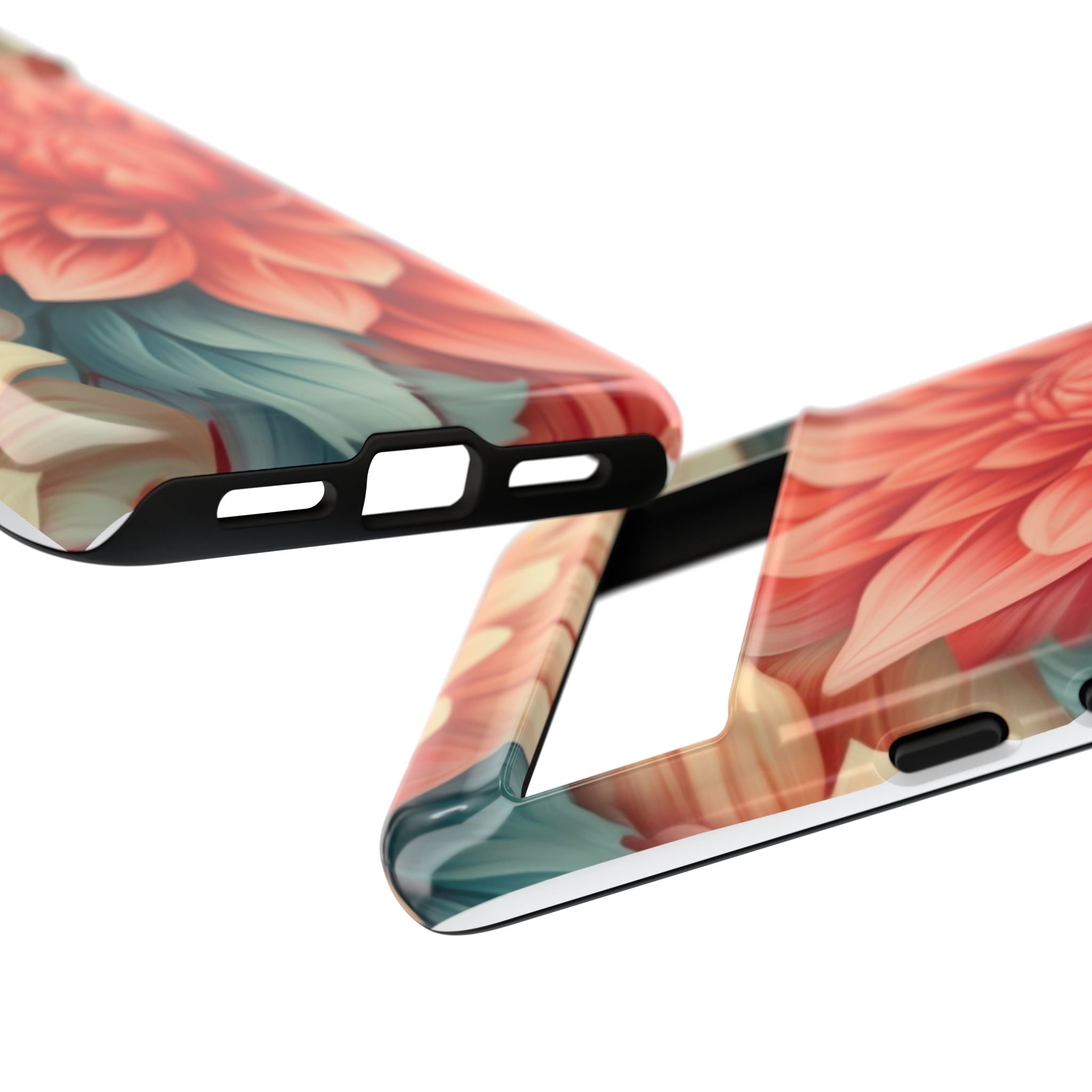 Coral Dahlia Google Pixel Case (All Models)