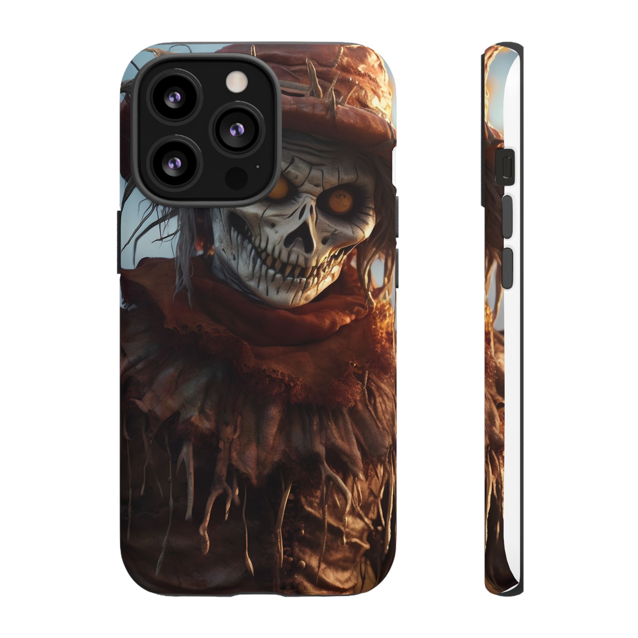 Creepy Scarecrow Hexagon iPhone Case