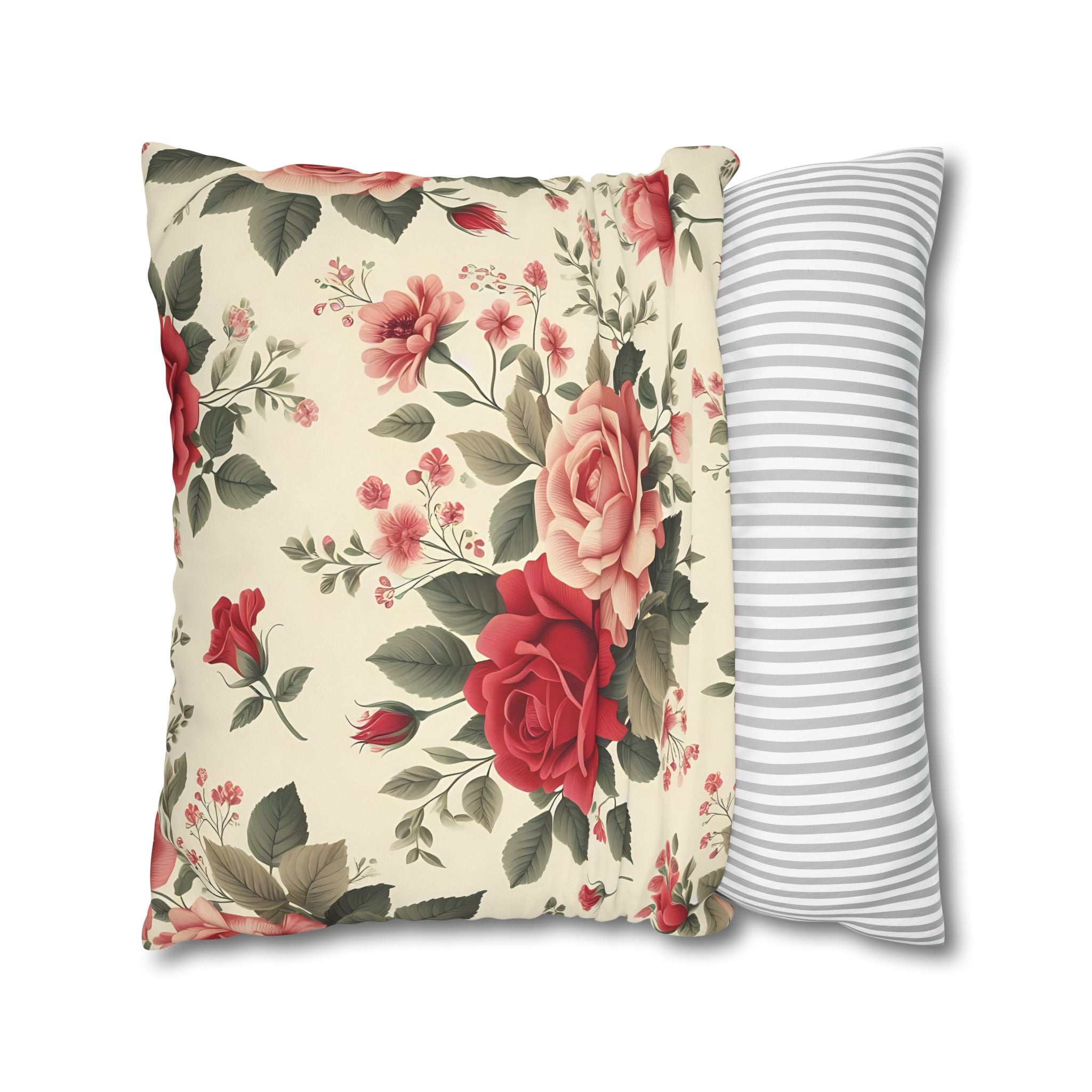 Vintage Rose Pillowcase - Floral Bedding