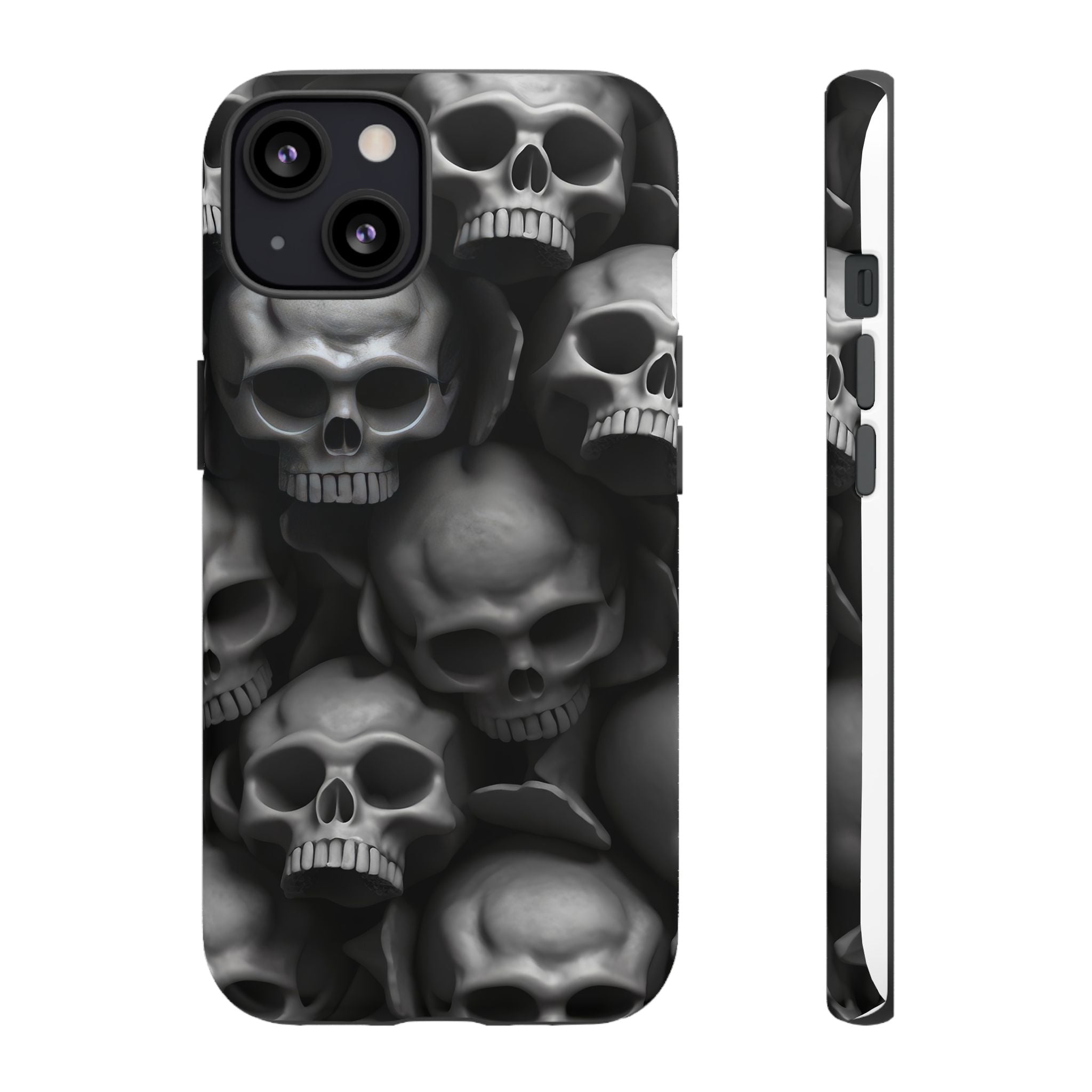 Memento Mori: Hexagon Stone iPhone Case