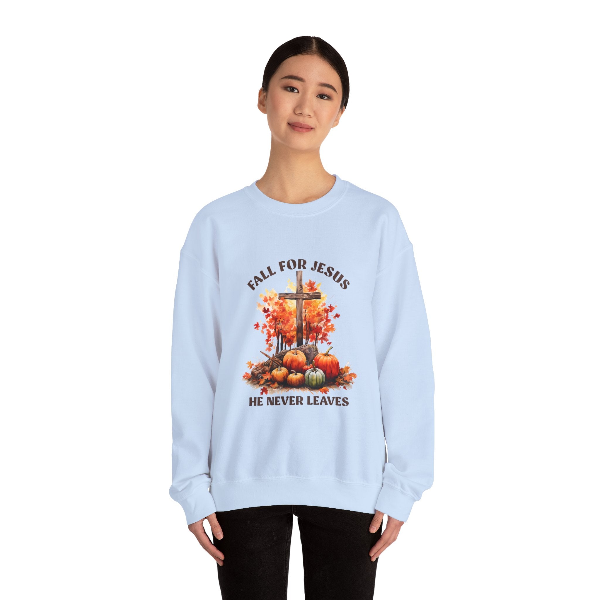 Fall For Jesus Thanksgiving Sweatshirt