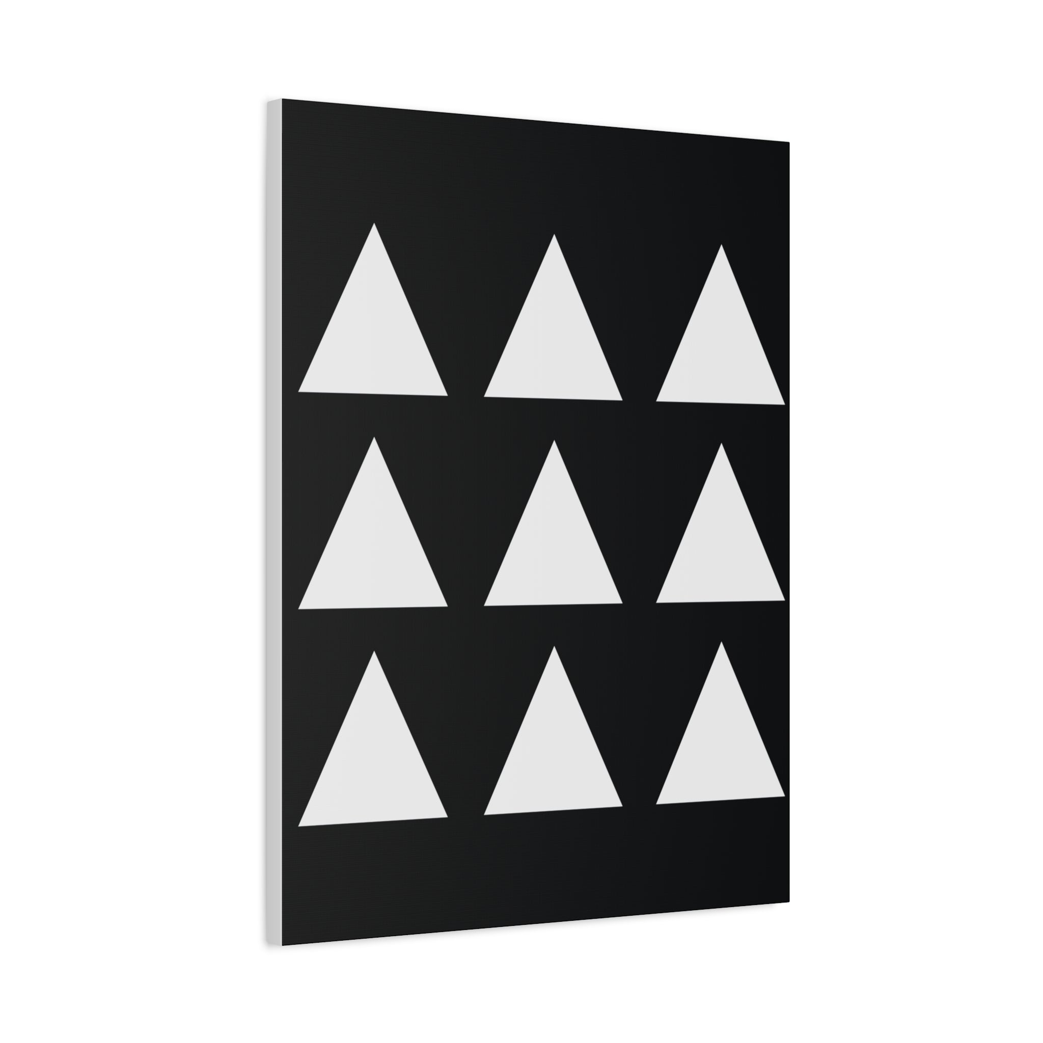 Geometric Triangle Canvas Art - Minimalist