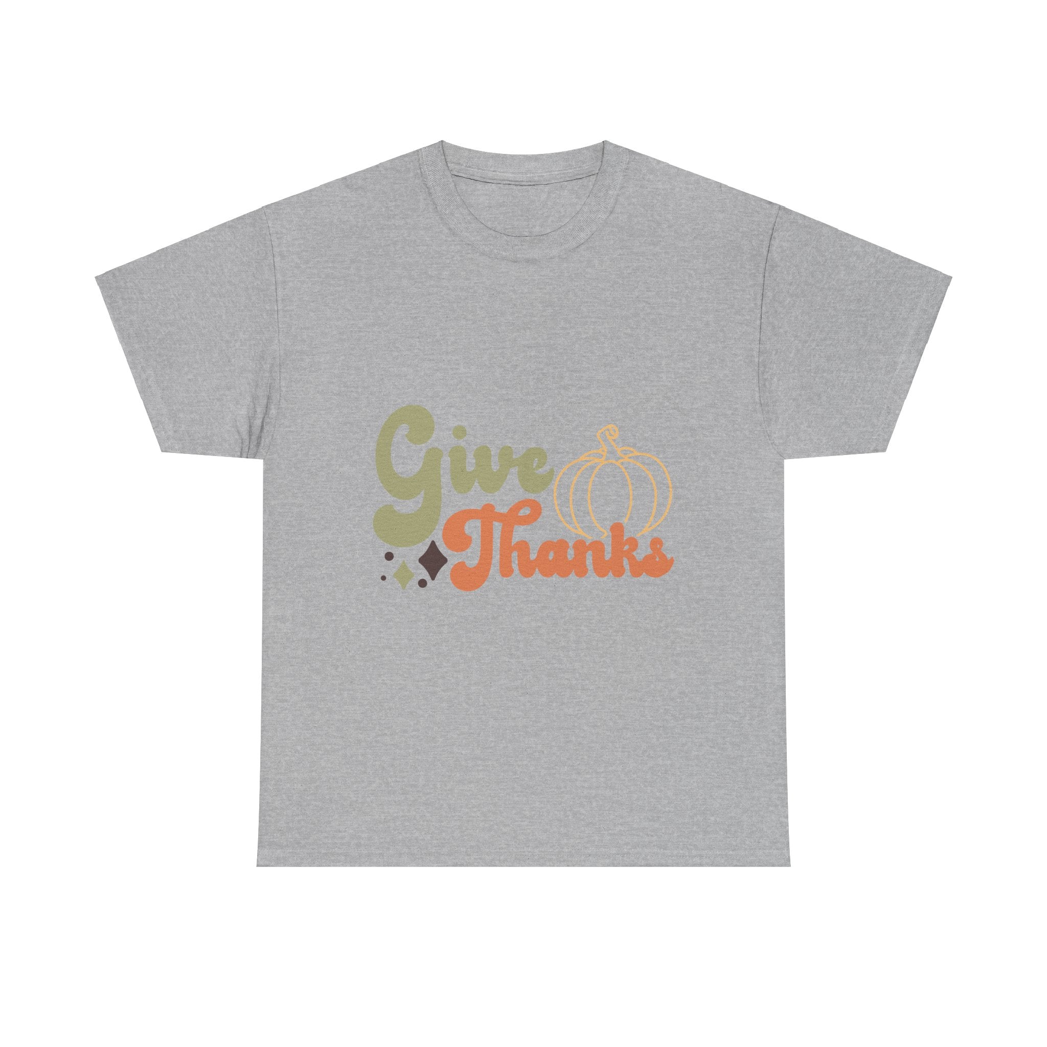 Give Thanks Retro Thanksgiving T-Shirt