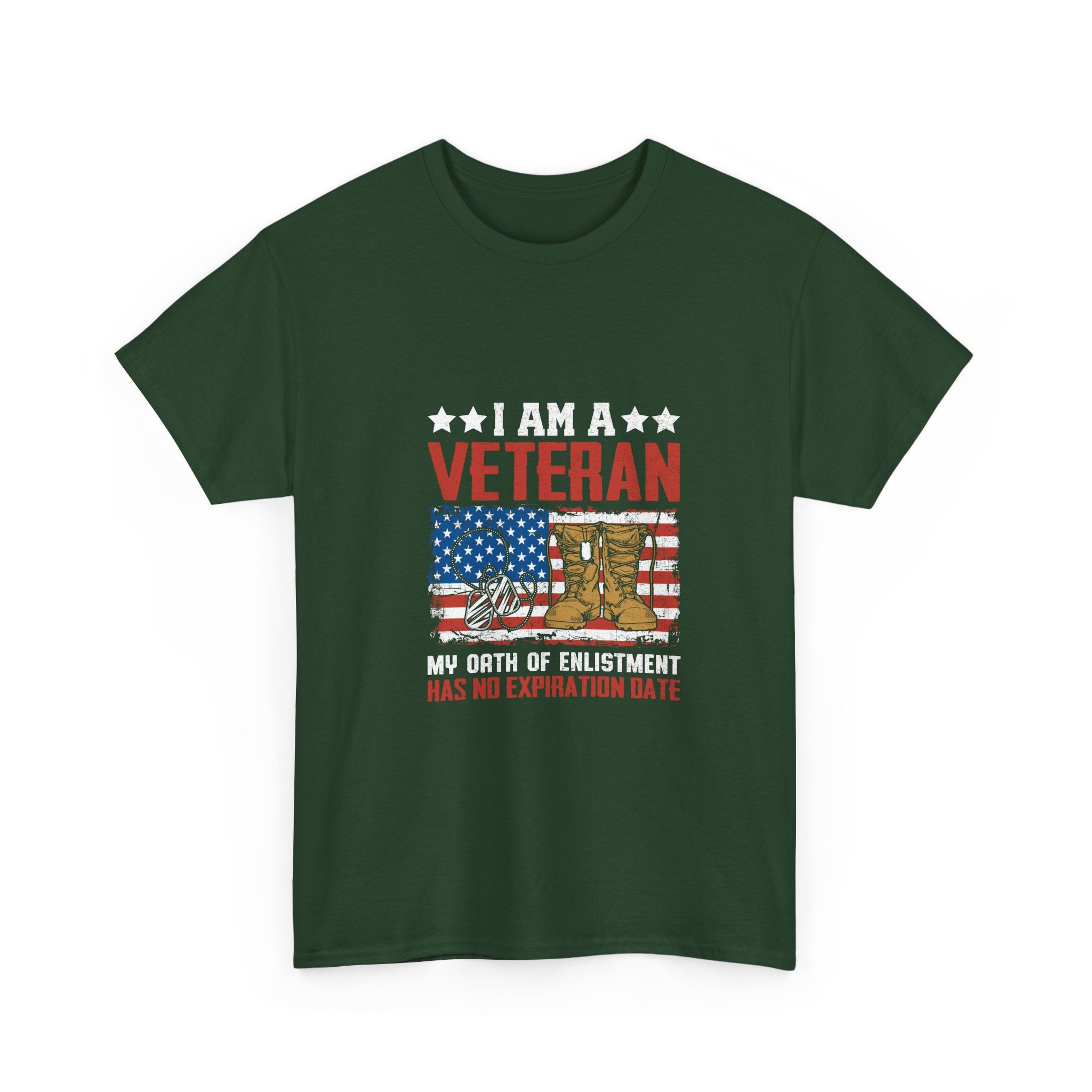 Veteran T-Shirt: Oath Never Expires