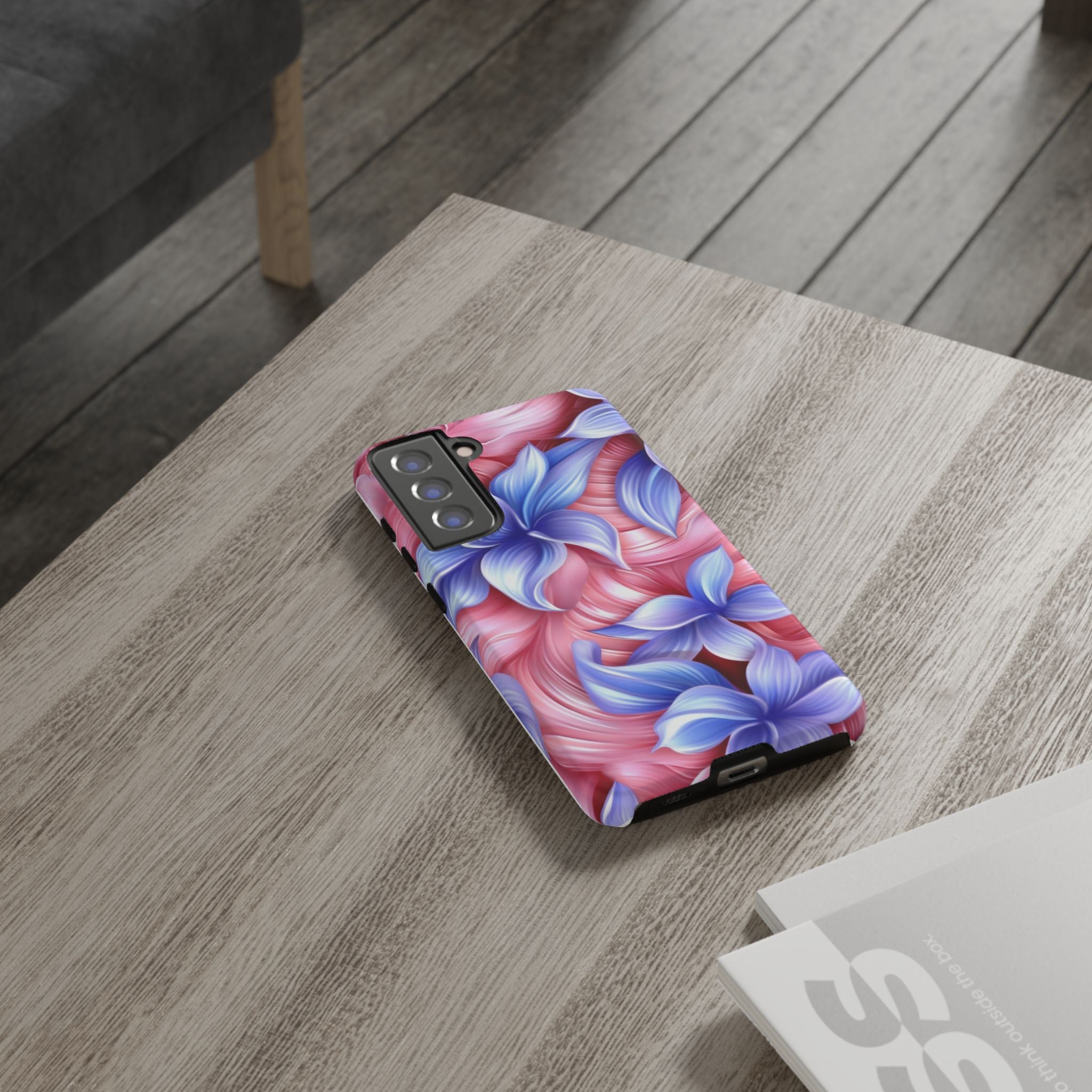 Dreamy Pink Floral Samsung Case