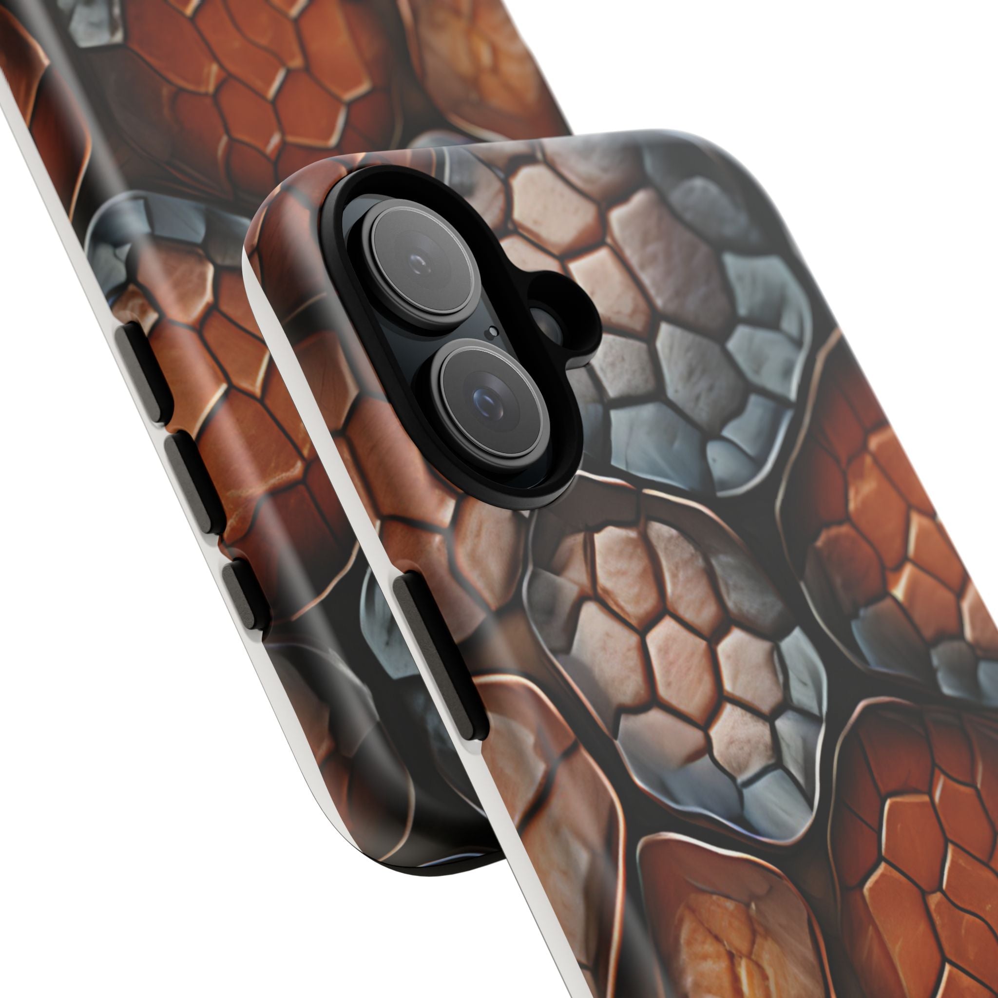 Reptilian Scales iPhone Case - 3D Texture