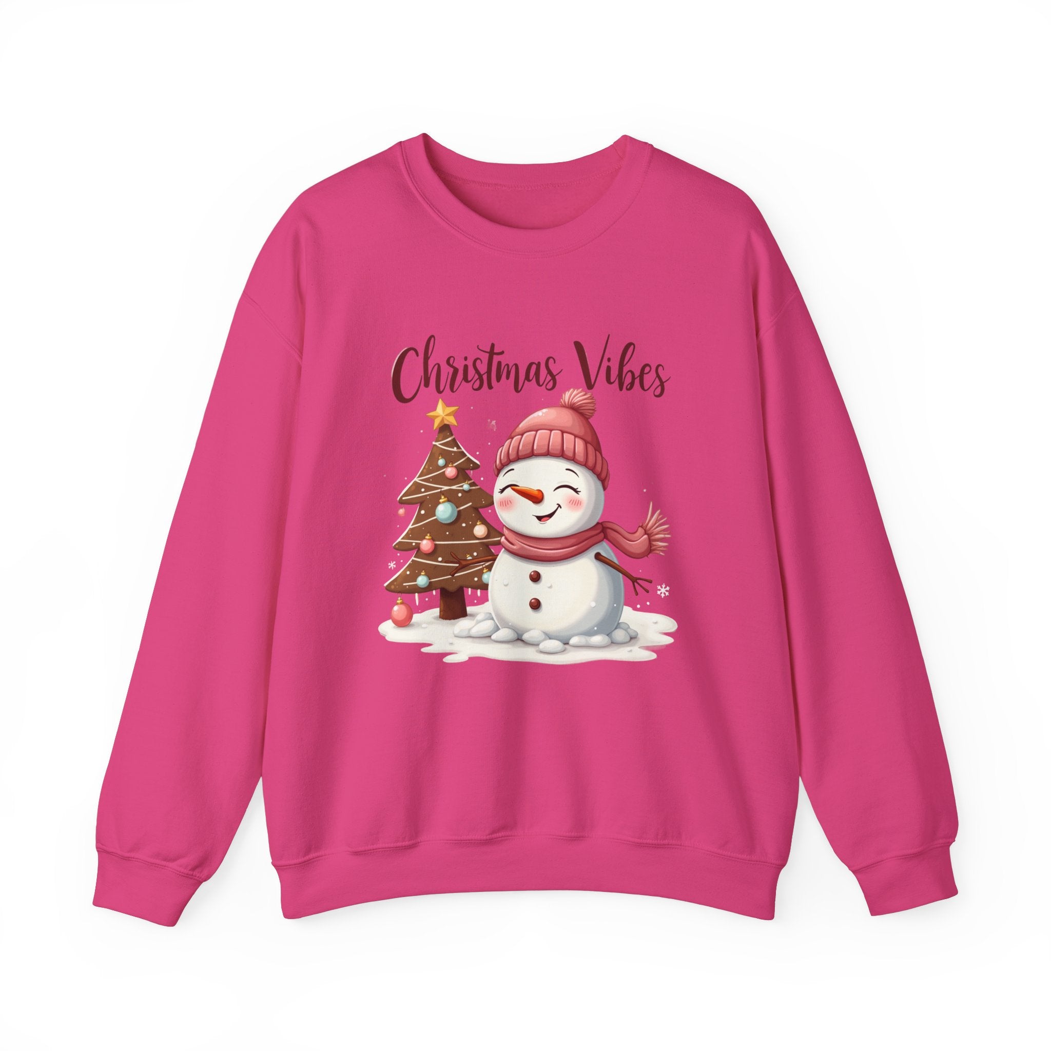 Cozy Snowman Christmas Sweatshirt