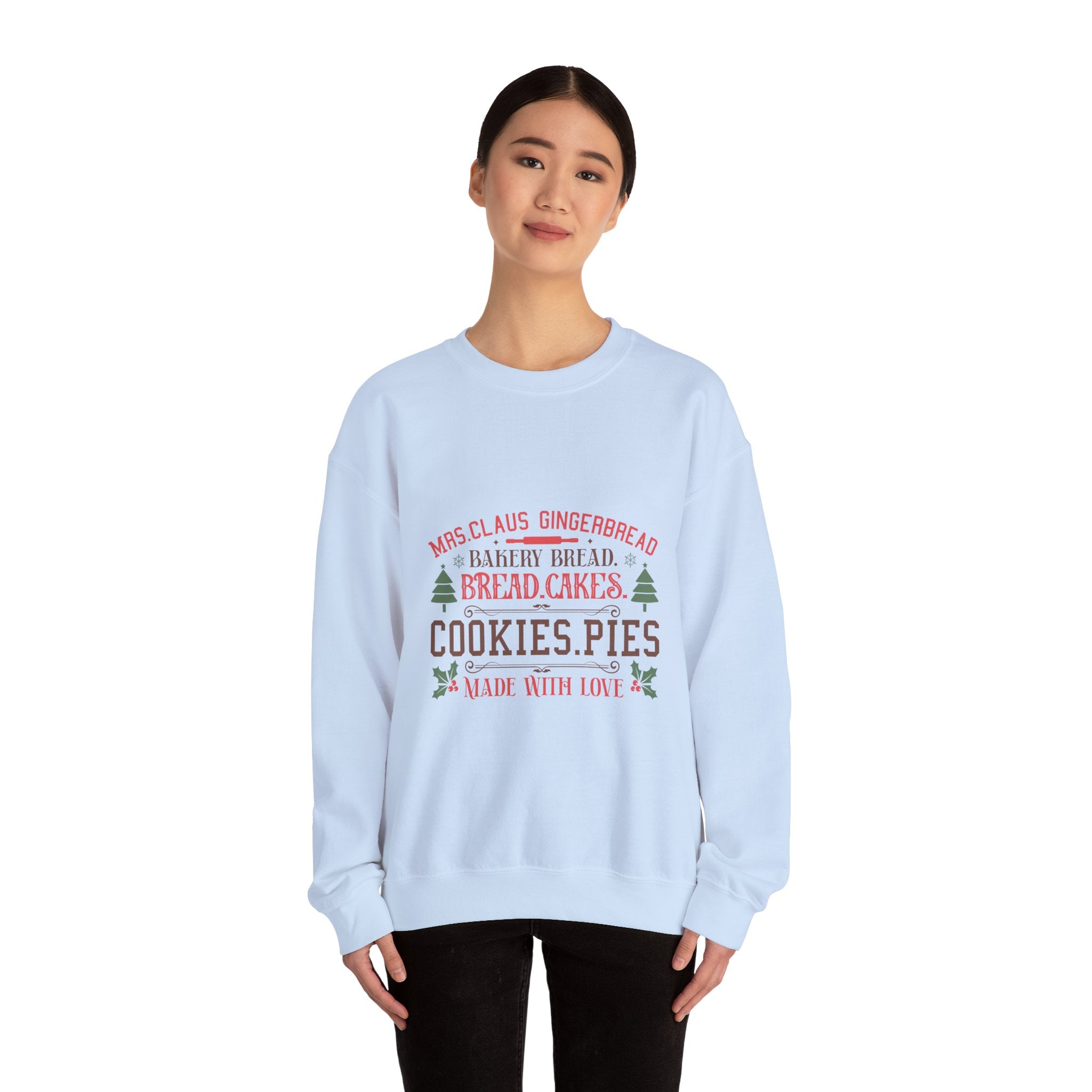 Mrs. Claus Gingerbread Bakery Sweatshirt