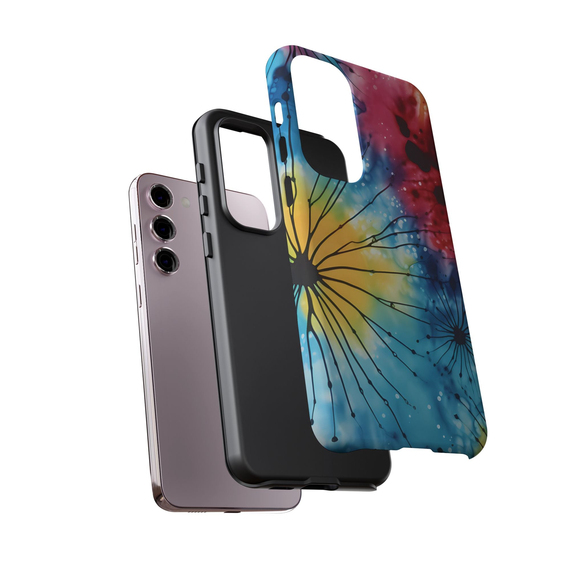 Cosmic Bloom Abstract Samsung Case