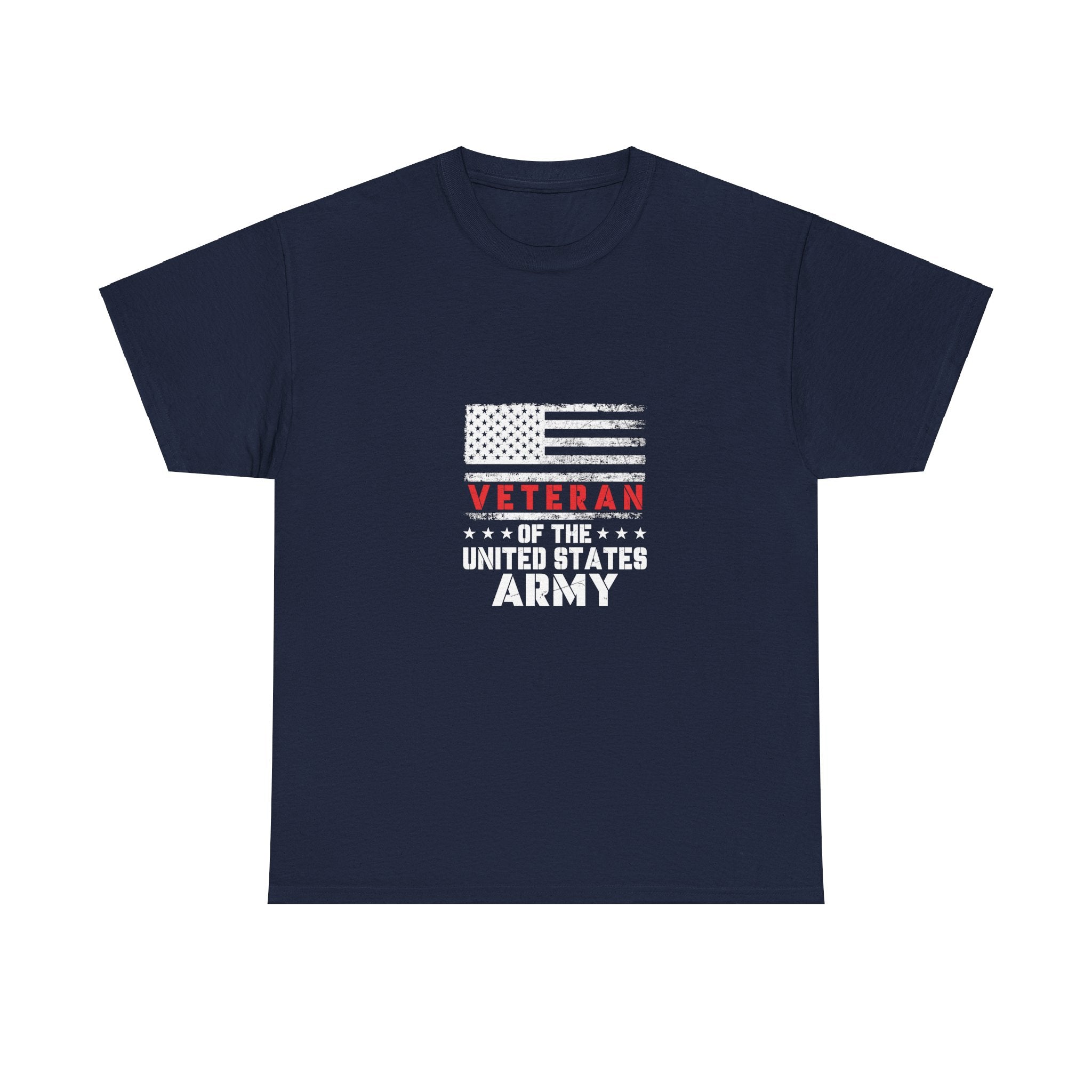 Veteran US Army T-Shirt - Vintage Flag