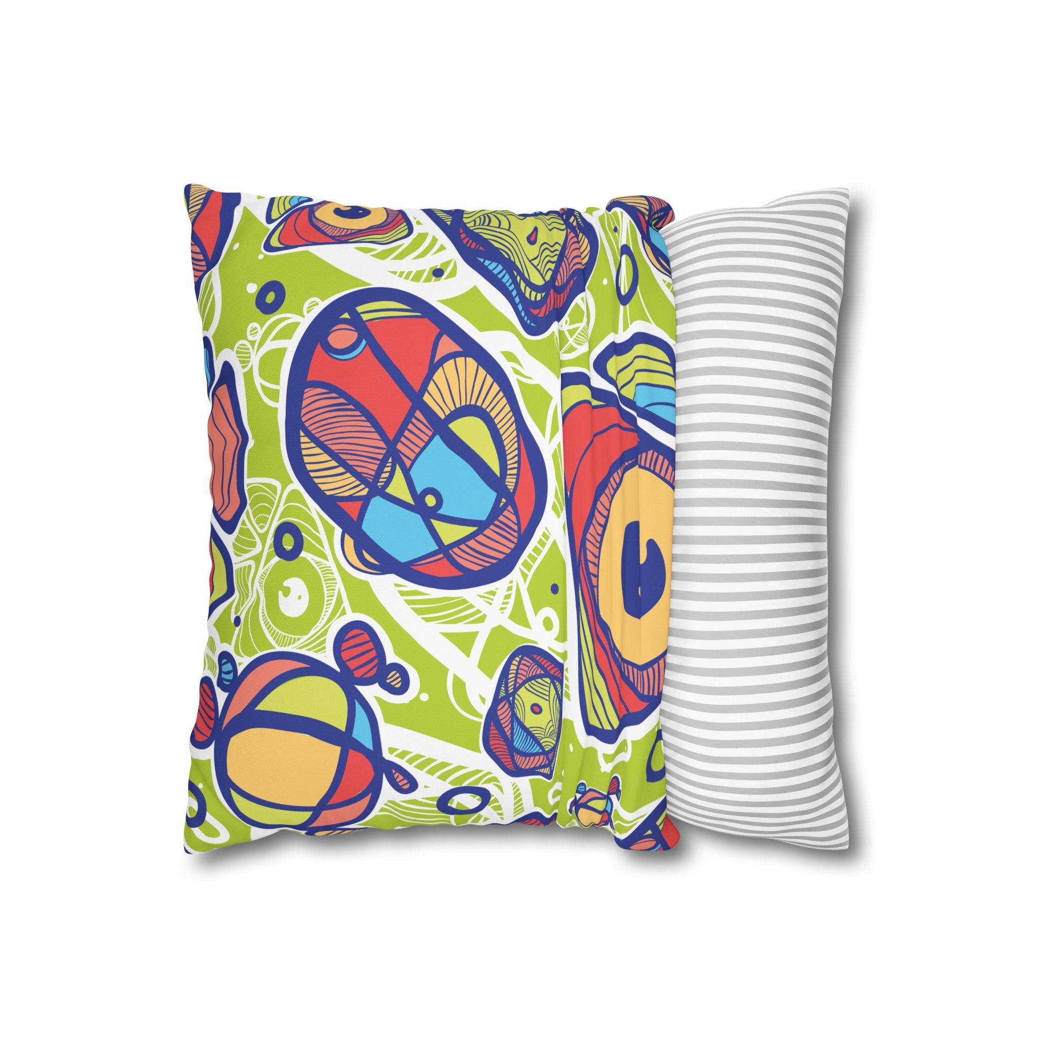 Psychedelic Geo Pillowcase - Vivid Dreams