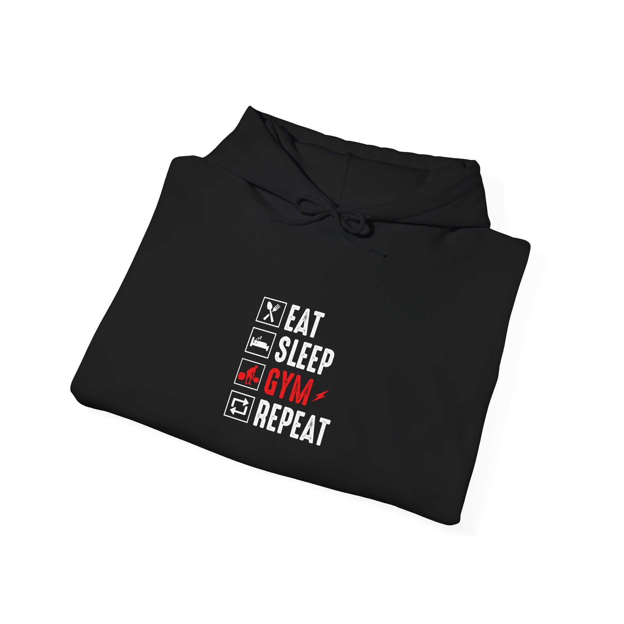 Eat Sleep Gym Repeat Hoodie