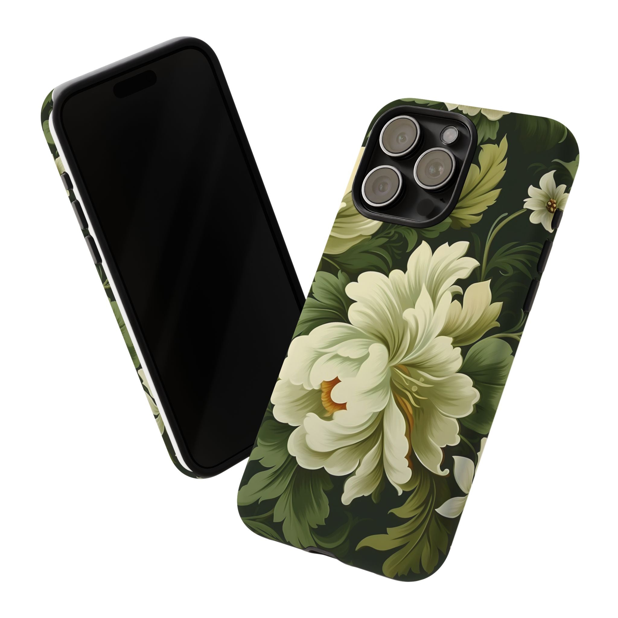 Opulent Floral Hexagon iPhone Case