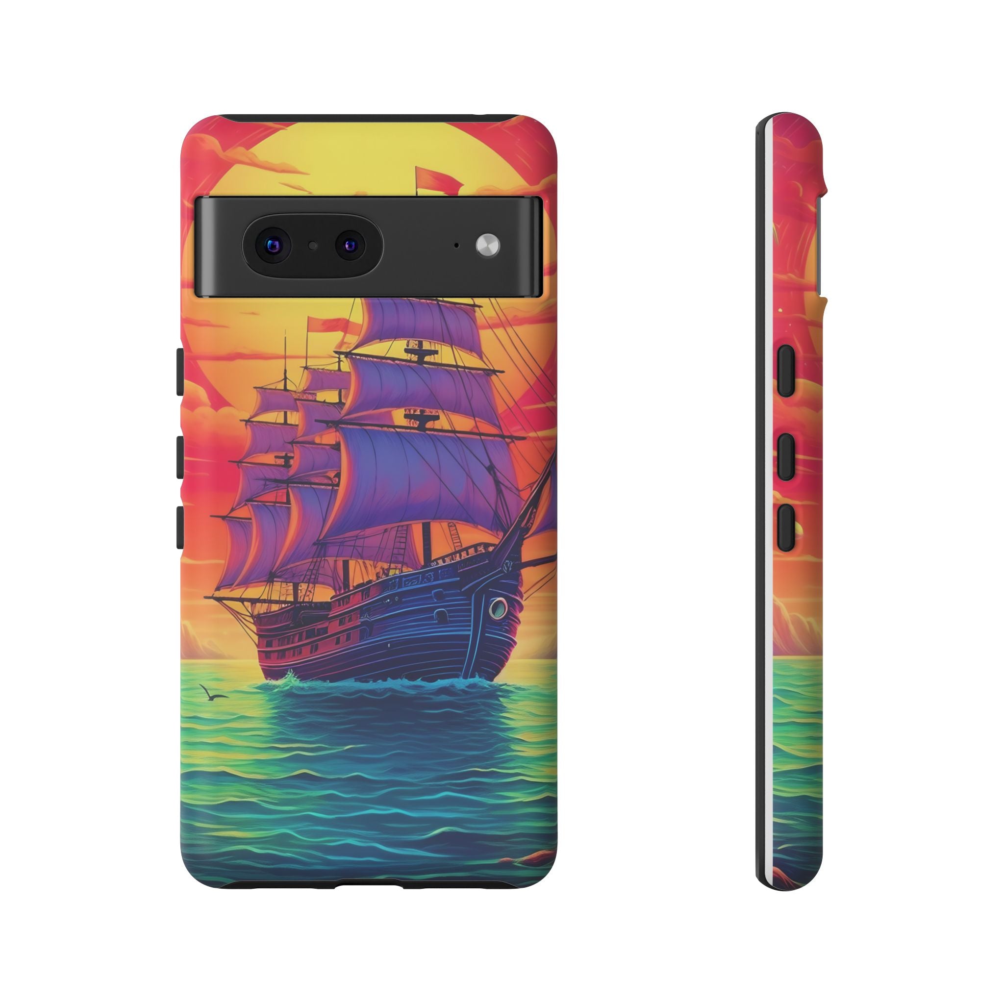 Sunset Galleon Google Pixel Case (All Models)