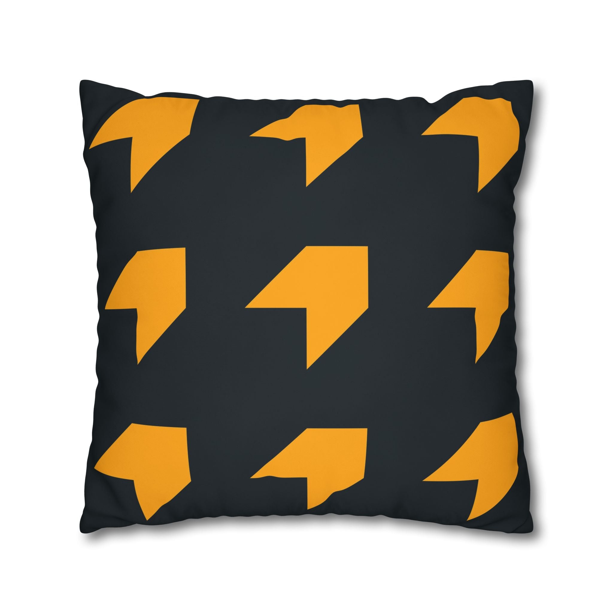 Geometric Arrow Orange Pillowcase