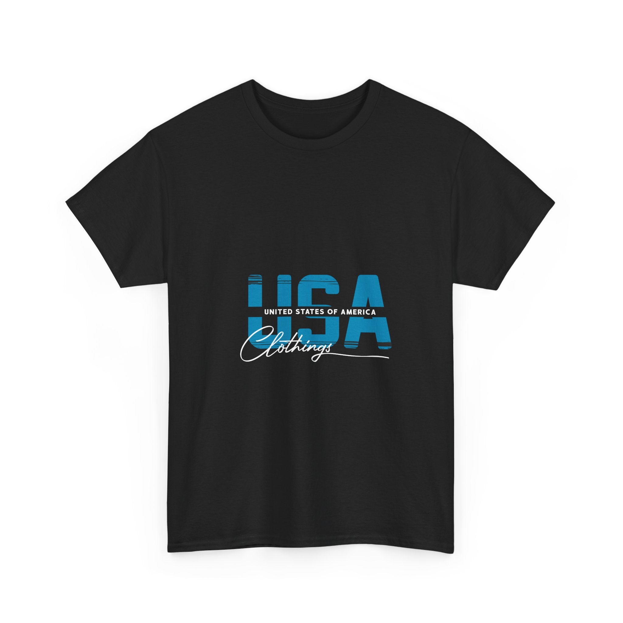 USA Teal Grunge T-Shirt