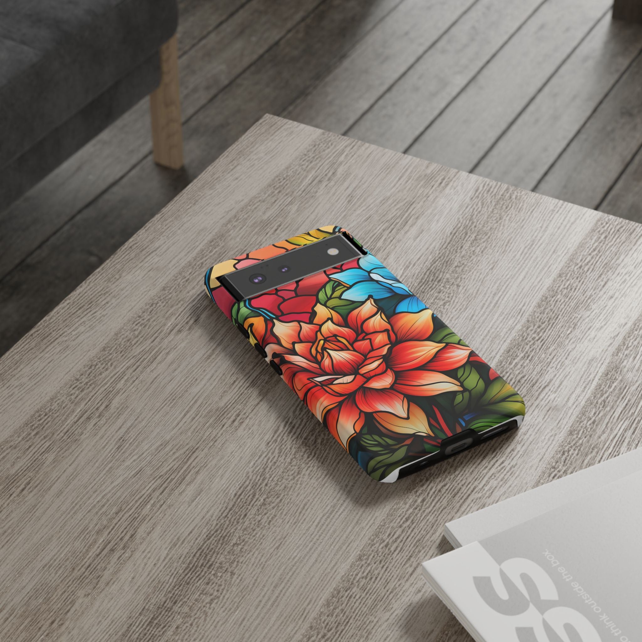 Stained Glass Floral Google Pixel Case (All Models)