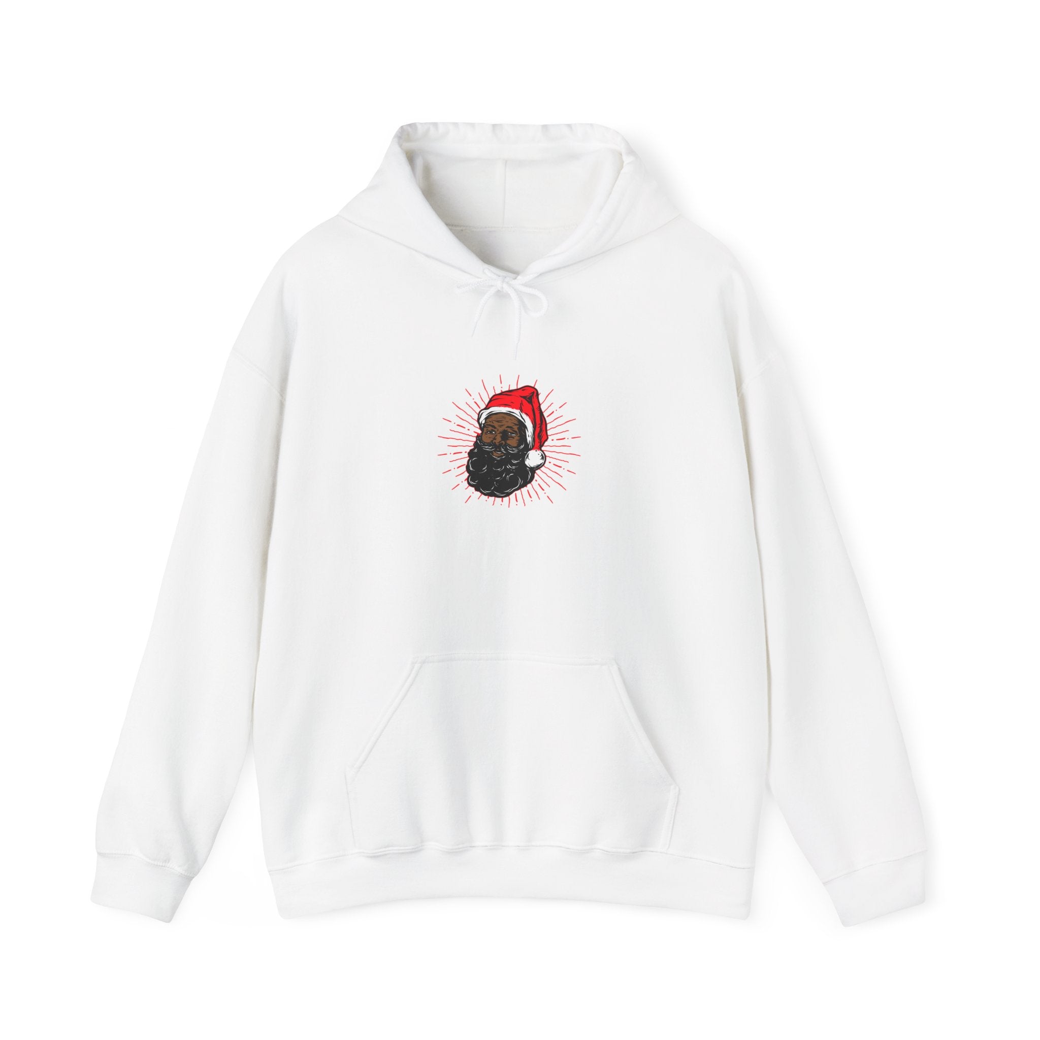 Black Santa Christmas Hoodie