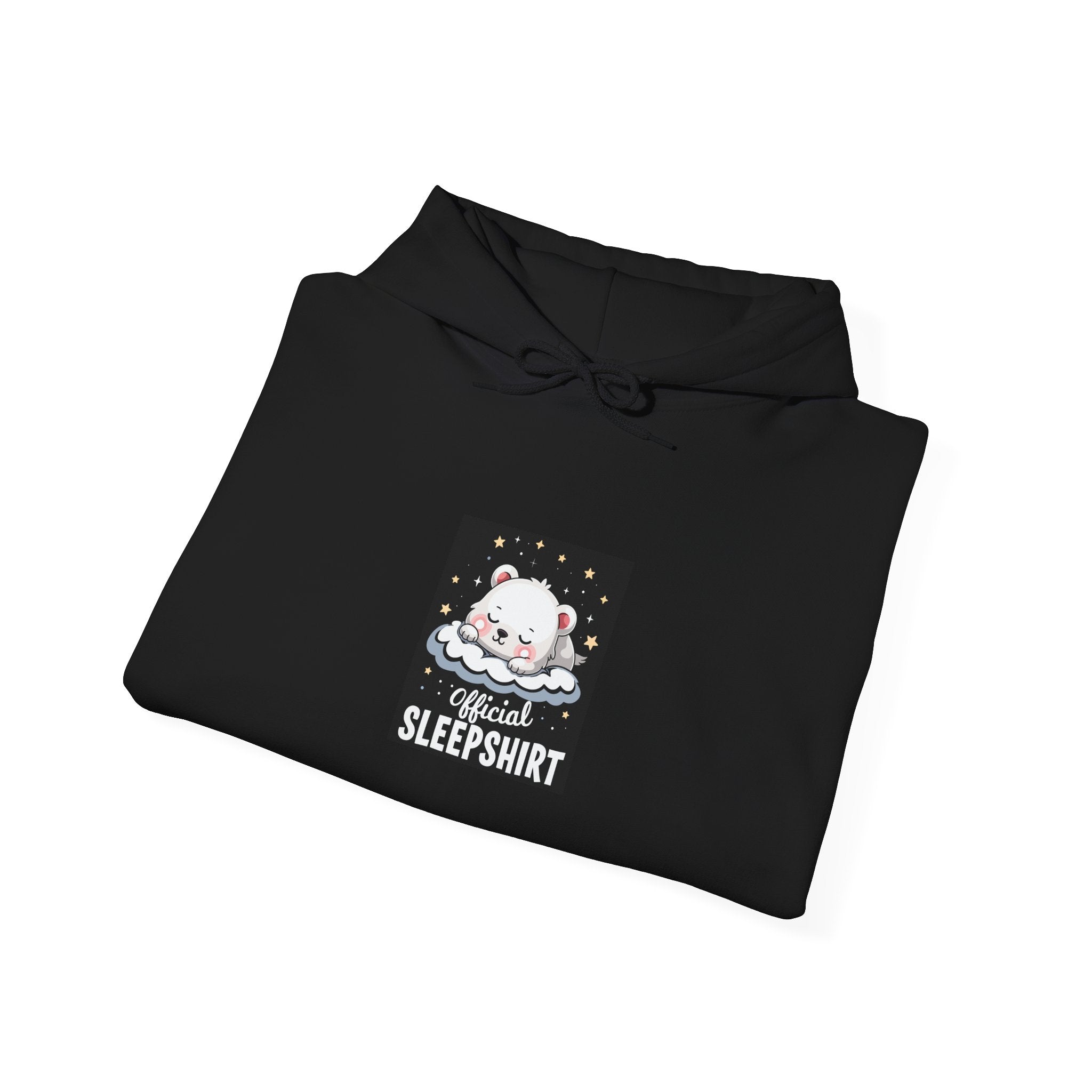 Sleepy Polar Bear Kids Hoodie