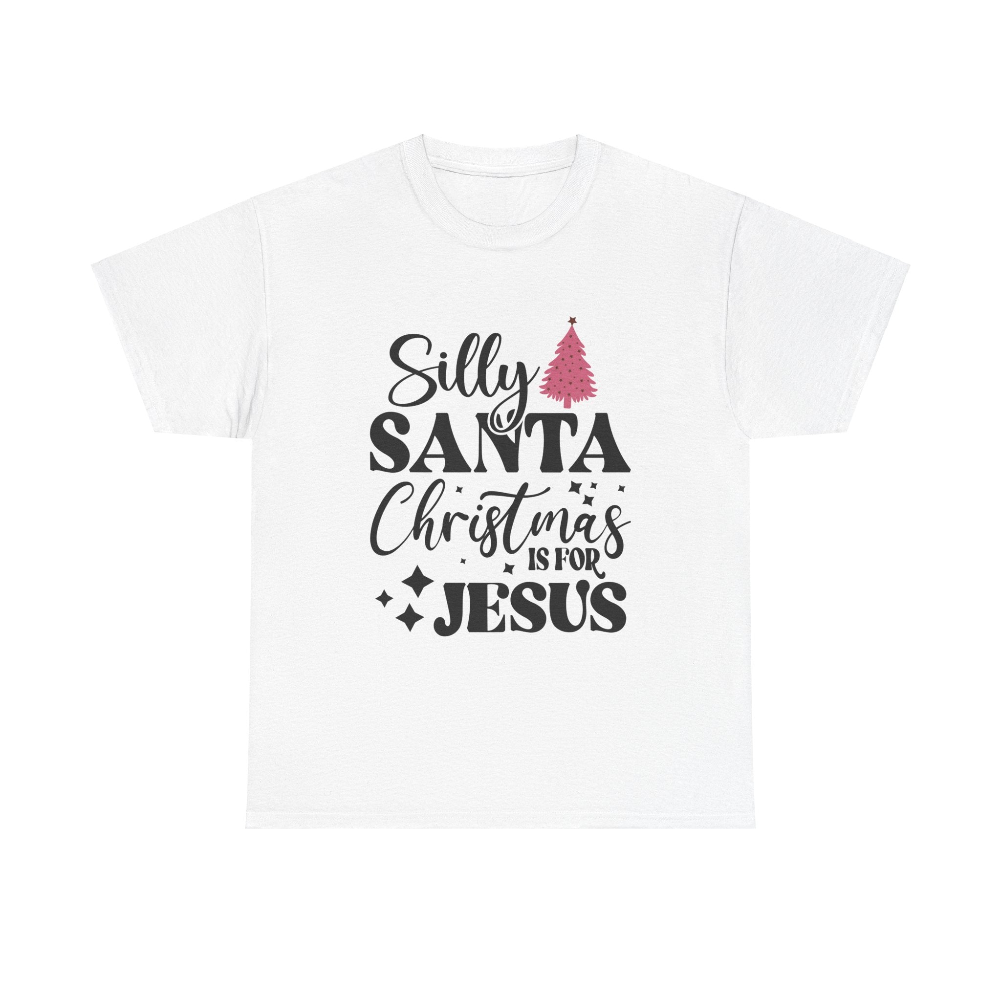 Pink Minimalist Christmas Tree T-Shirt