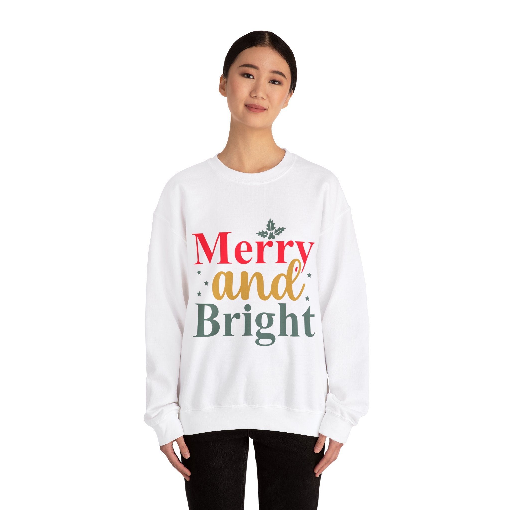 Merry & Bright Christmas Sweatshirt