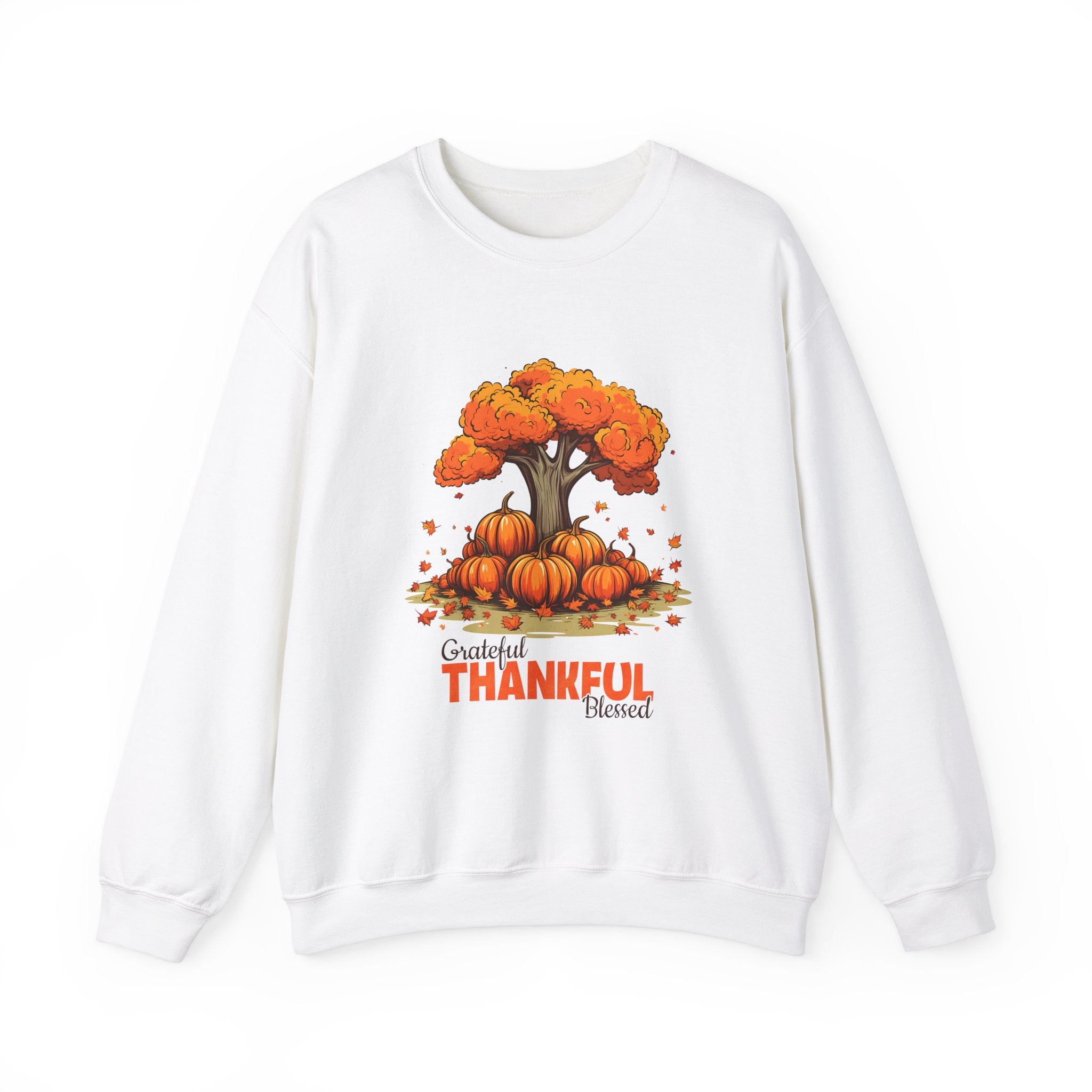 Grateful Thankful Blessed Fall Sweatshirt