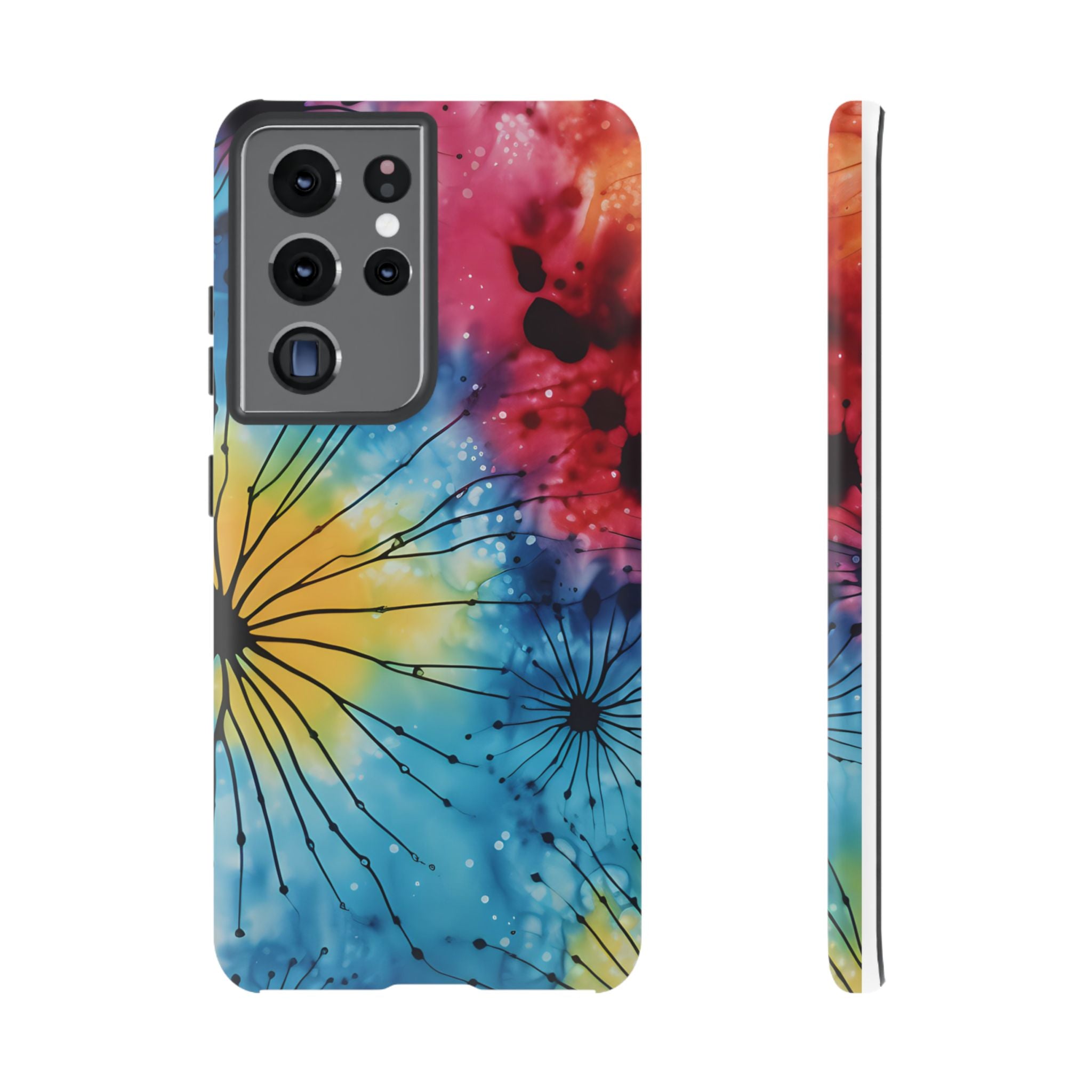 Cosmic Bloom Abstract Samsung Case