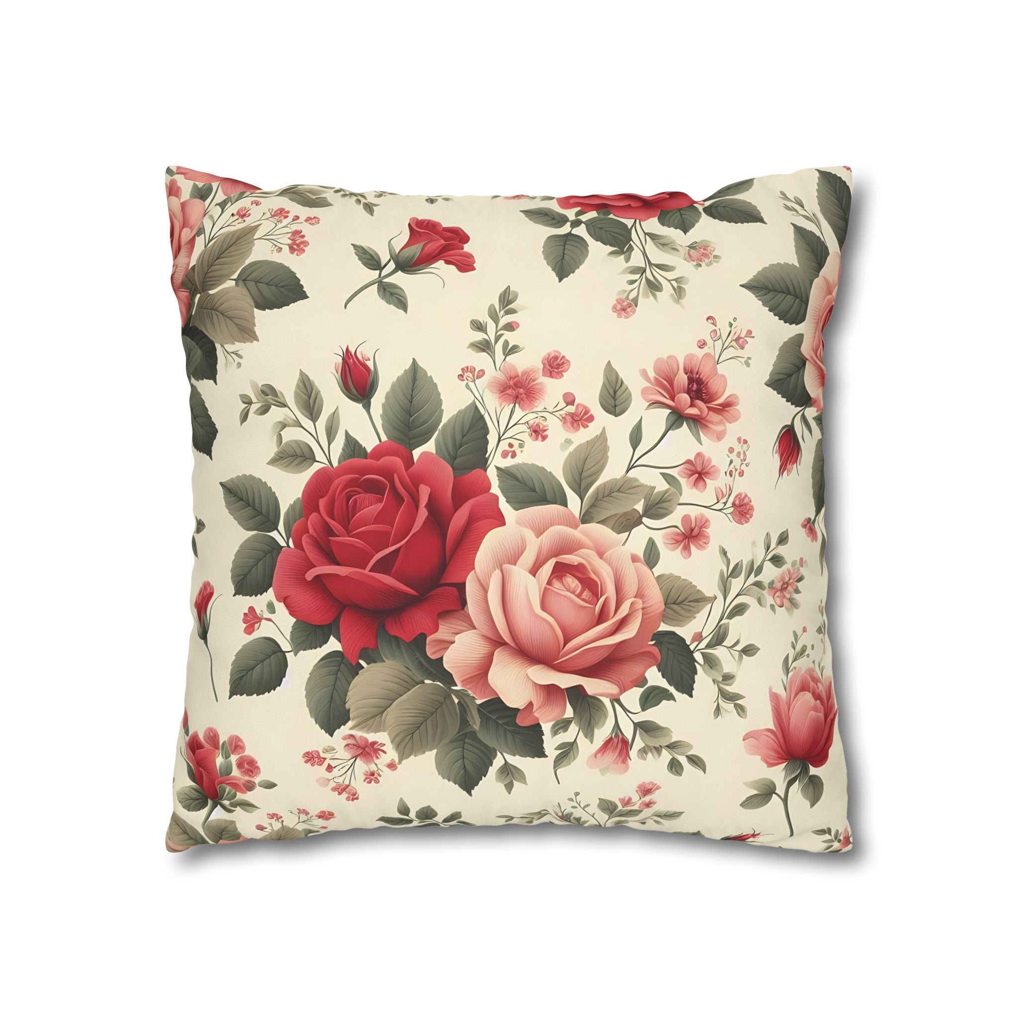 Vintage Rose Pillowcase - Floral Bedding