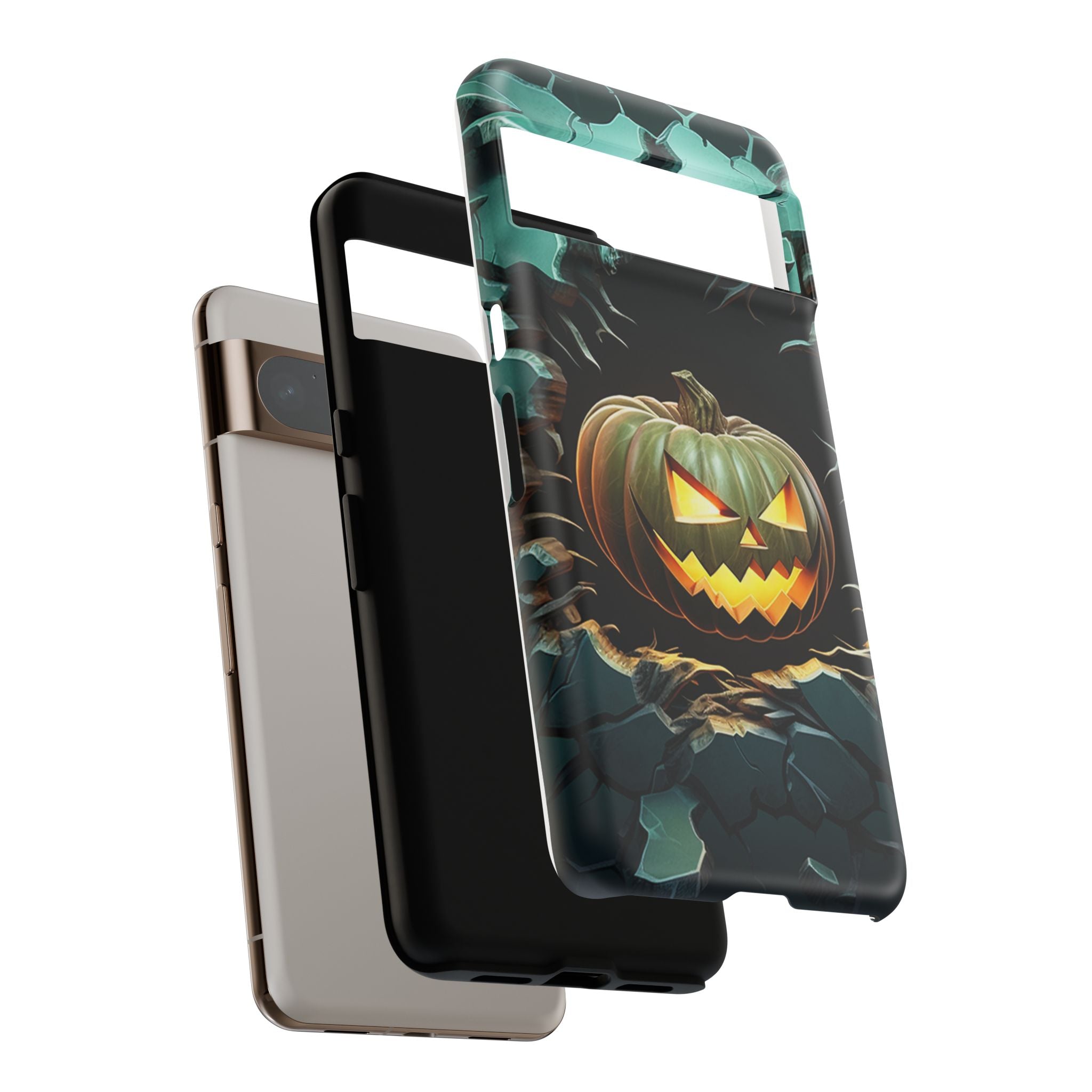 Spooky Jack-o'-Lantern Google Pixel Case (All Models)