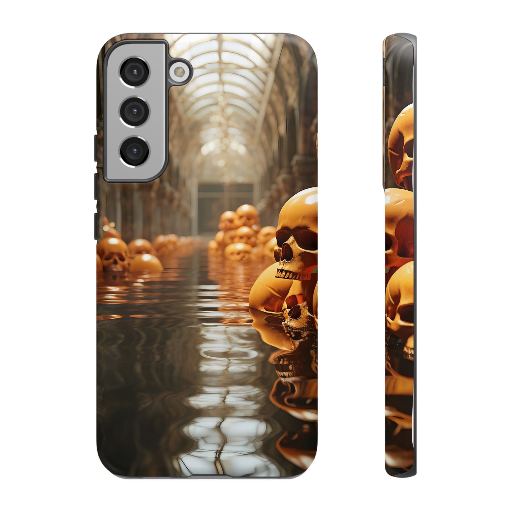 Gothic Skull Corridor Samsung Case