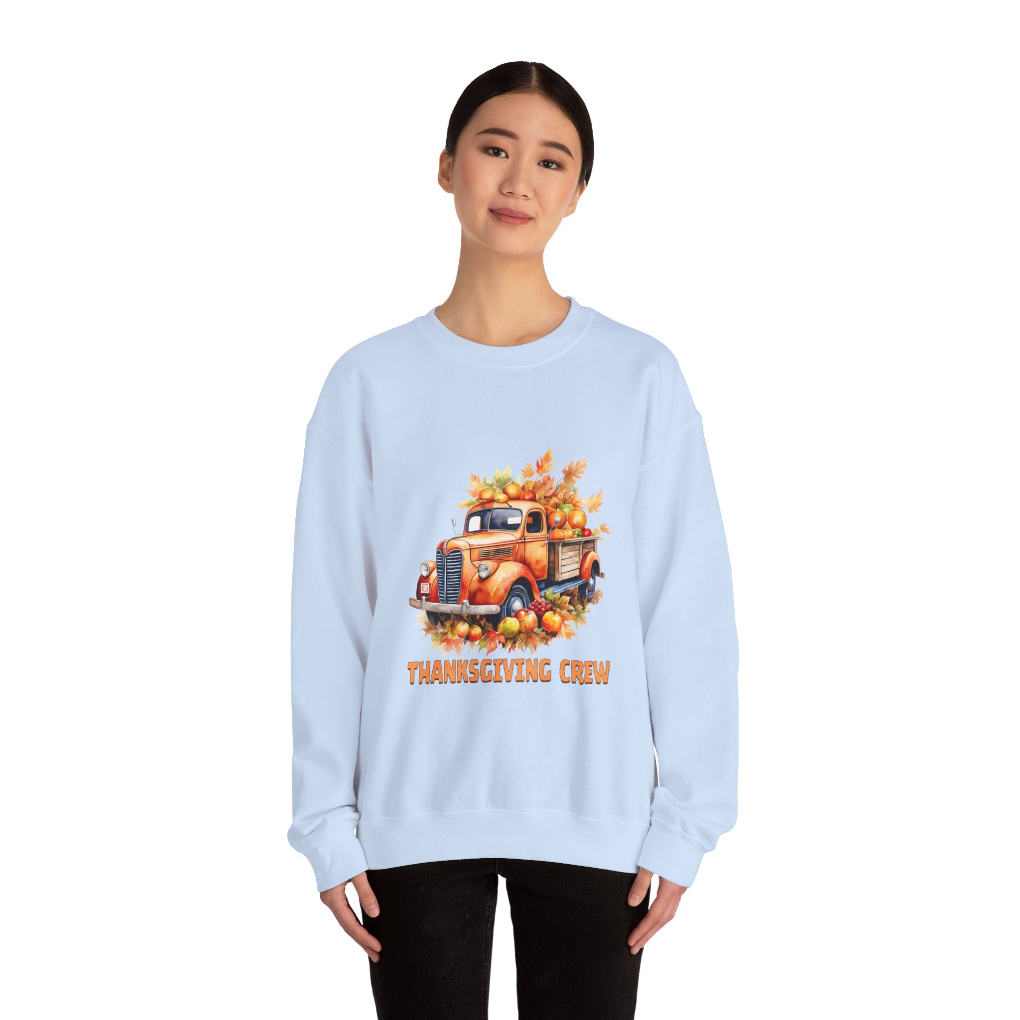 Thanksgiving Crew Harvest Truck Sweatshirt