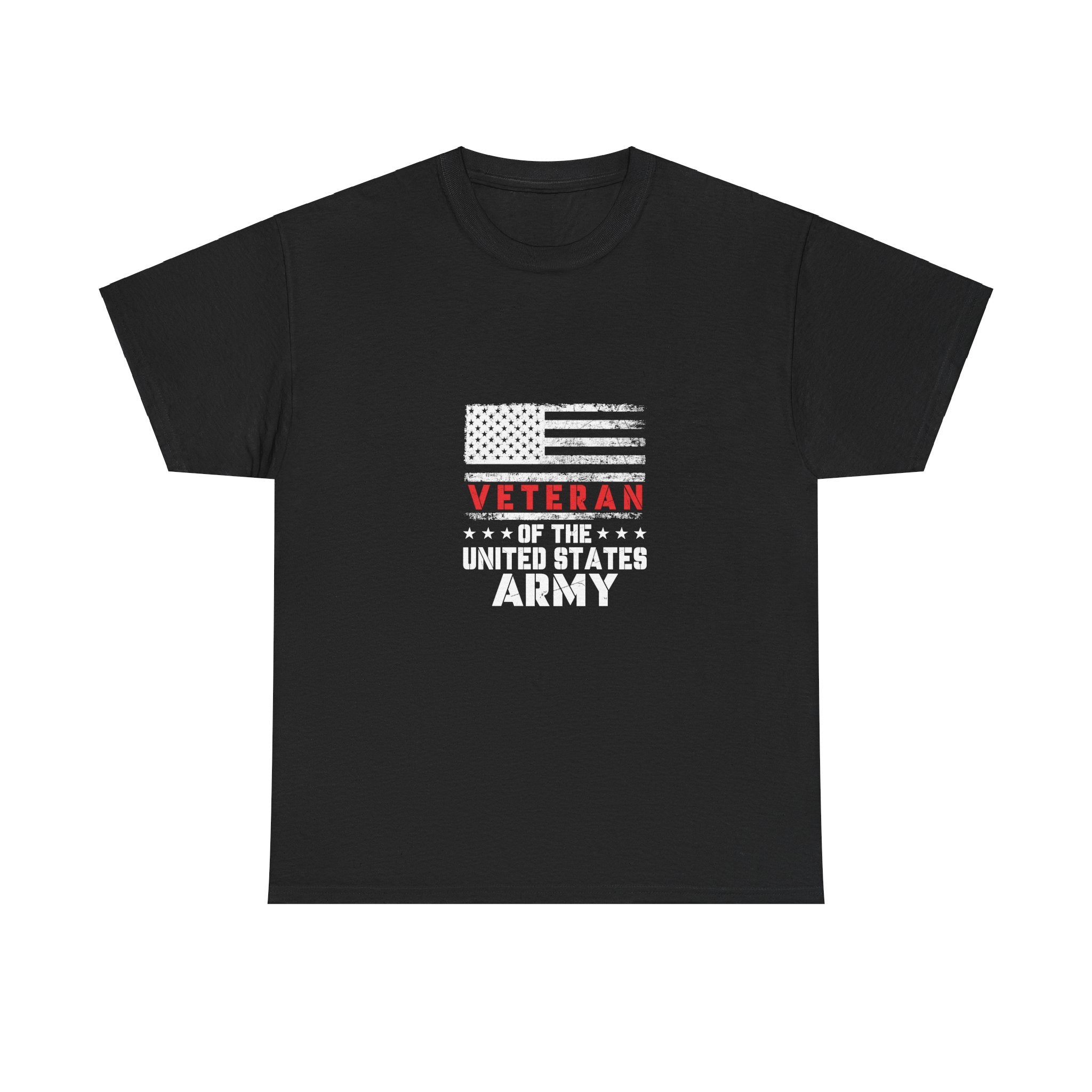 Veteran US Army T-Shirt - Vintage Flag