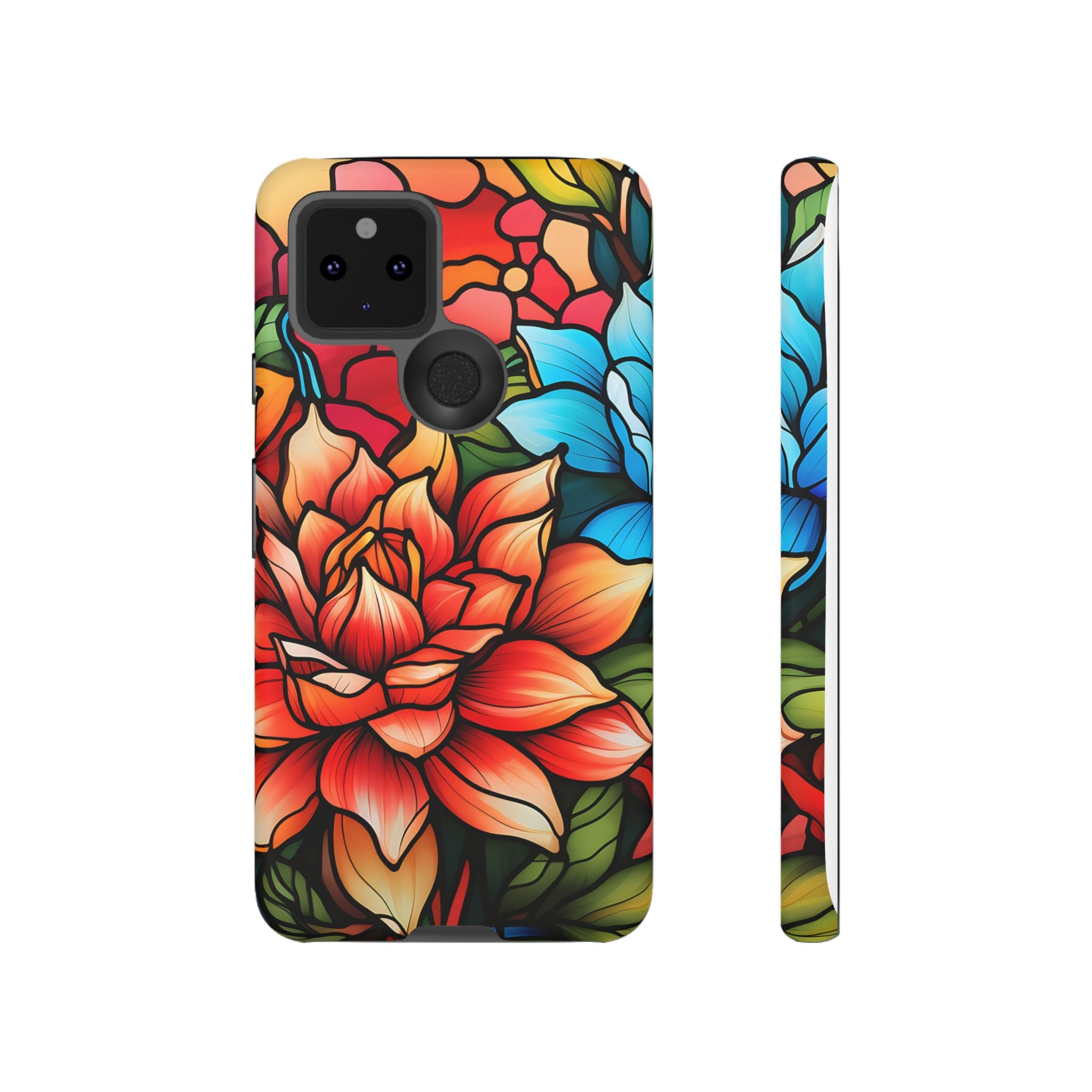 Stained Glass Floral Google Pixel Case (All Models)