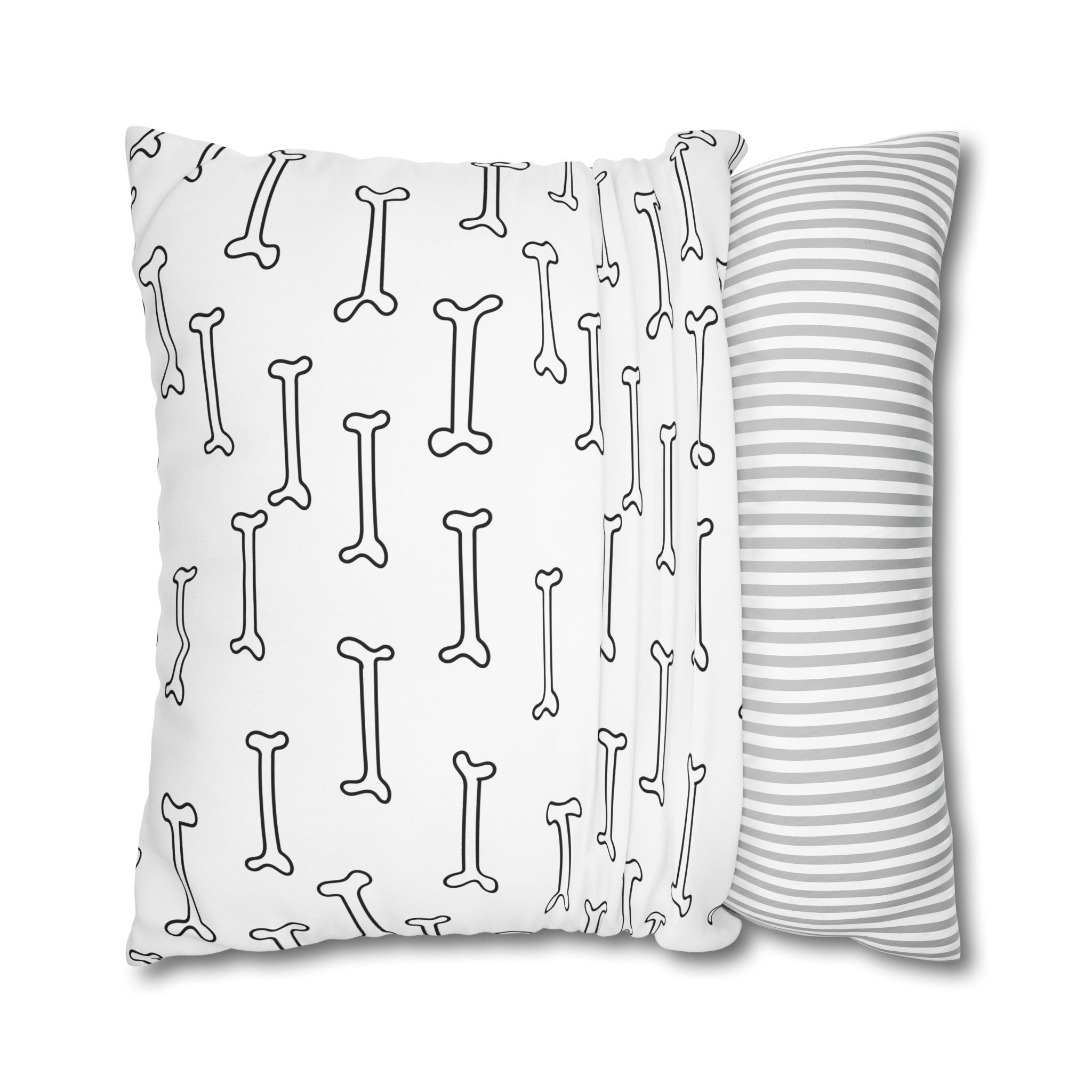 Spooky Cute Bone Pillowcase - Halloween Decor