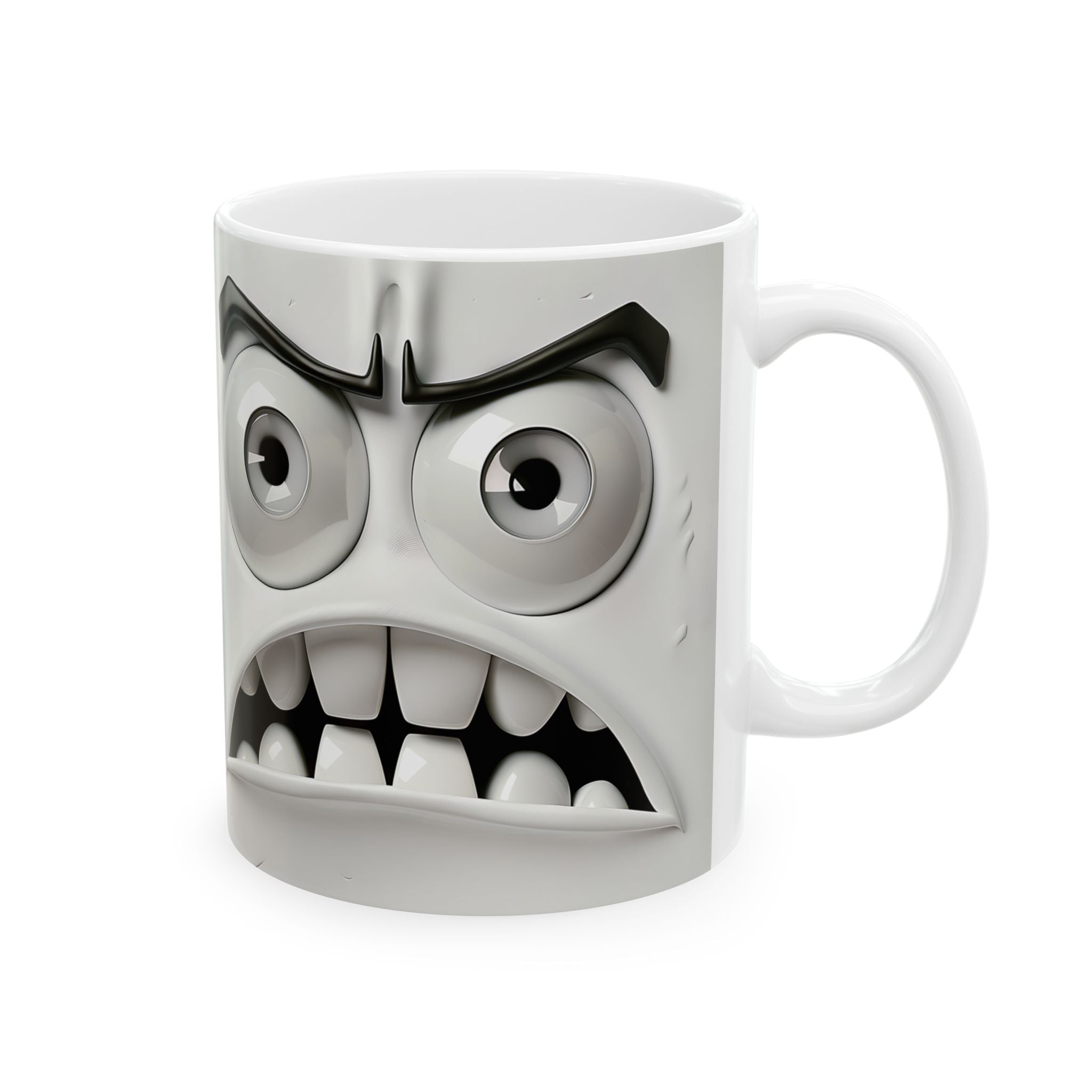 Angry Face Mug - Double Trouble!