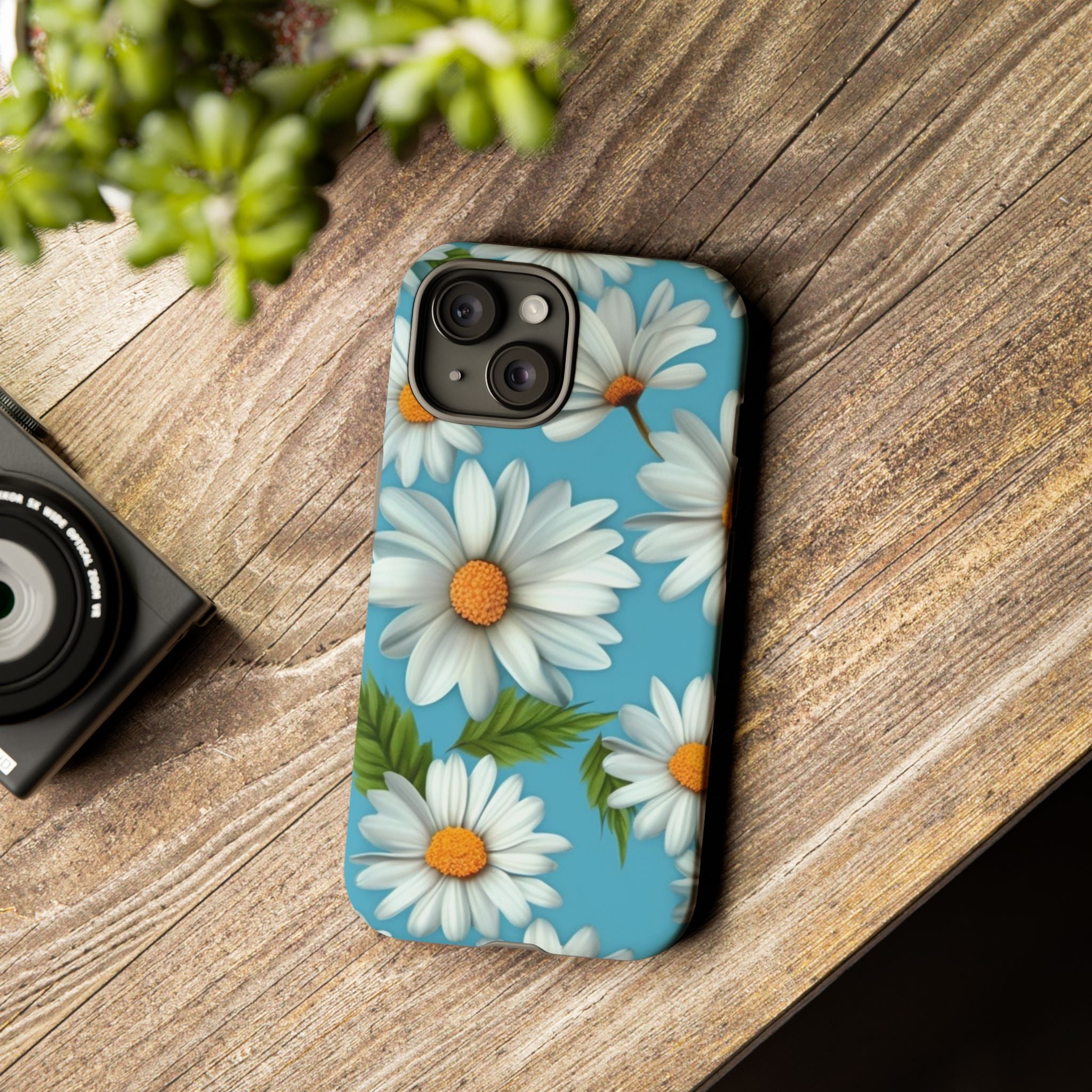 Vibrant Daisy Hexagon iPhone Case